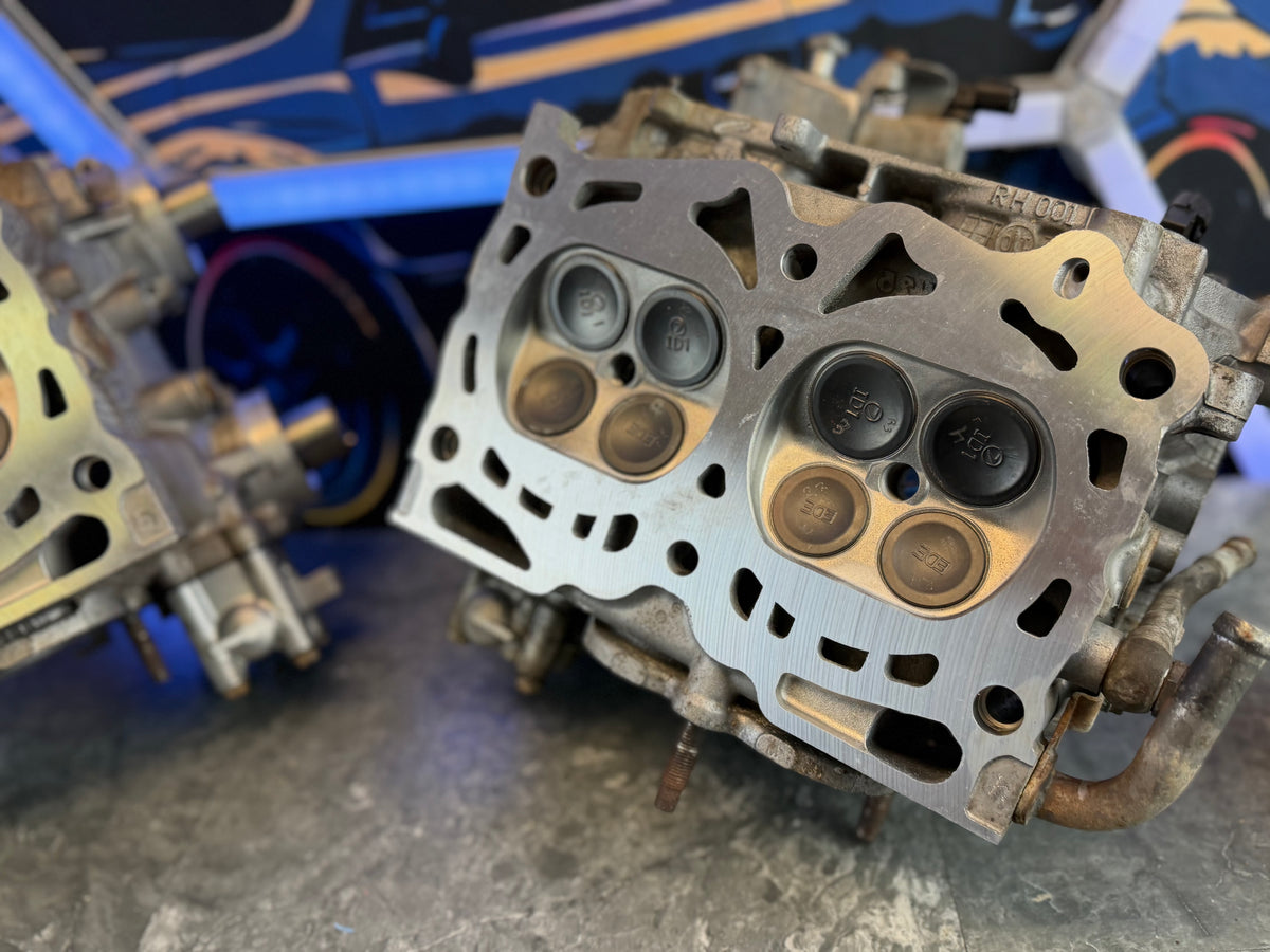 SUBARU STi 2008 - 2021 OEM W25 N25 dual avcs cylinder heads TESTED