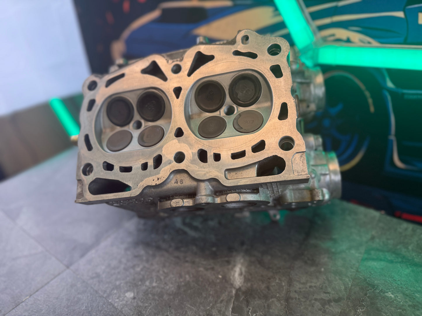 Outfront Motorsports w25 2008-2021 DAVCS dual avcs Subaru STi cylinder heads 1/2 drilled GSC