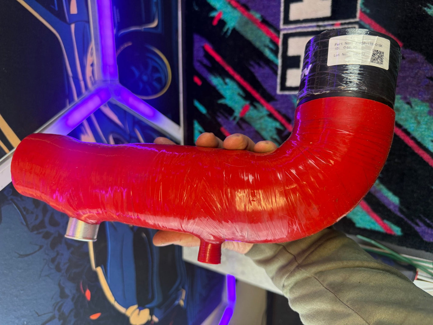 2002-2021 Subaru WRX STi perrin Turbo Inlet 2.5" Turbo Side / 3" Filter Side / / FXT NEW