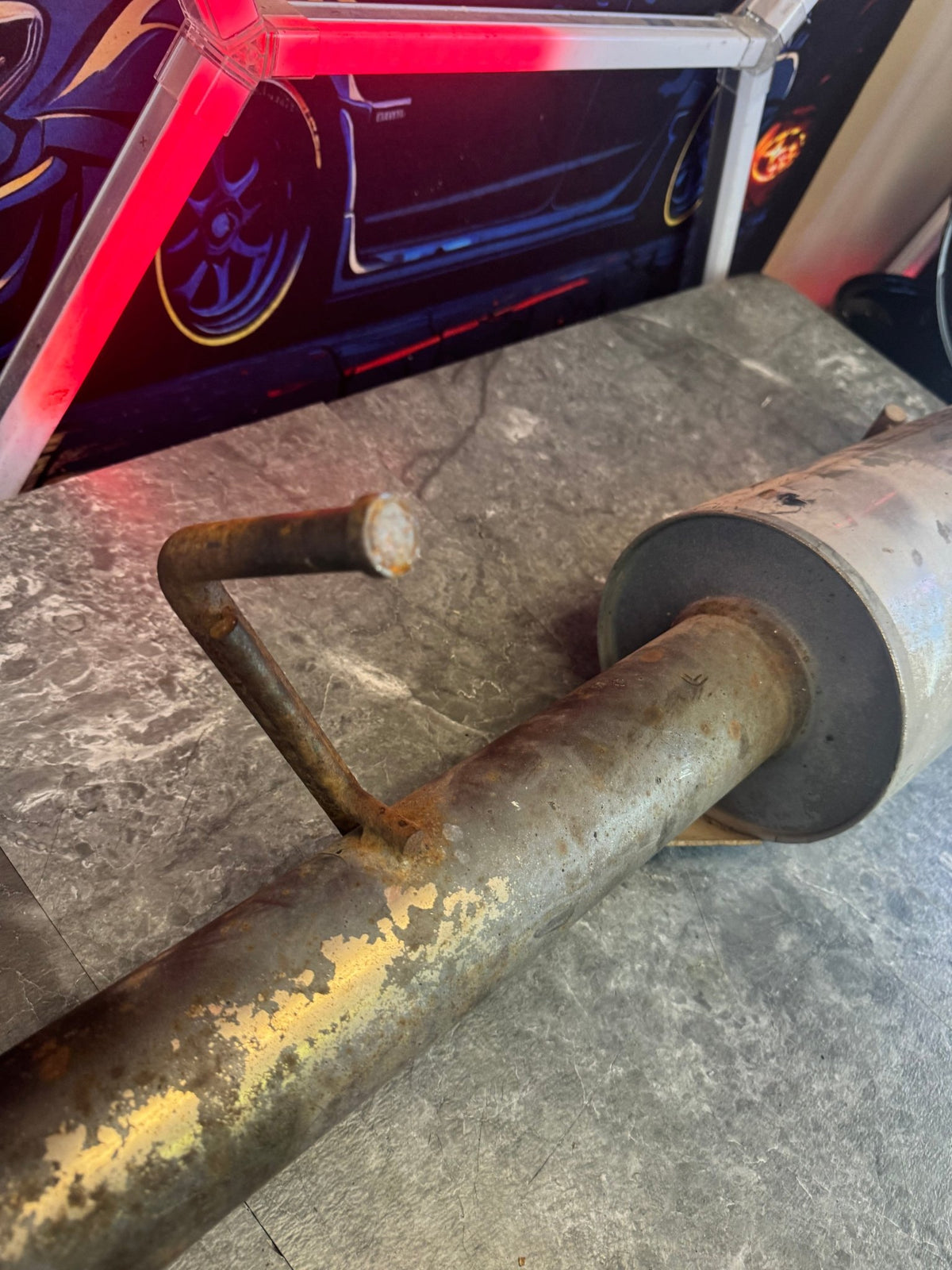 2004-2007 Subaru WRX STi Sedan HKS Hi-Power Axle Back Exhaust Muffler