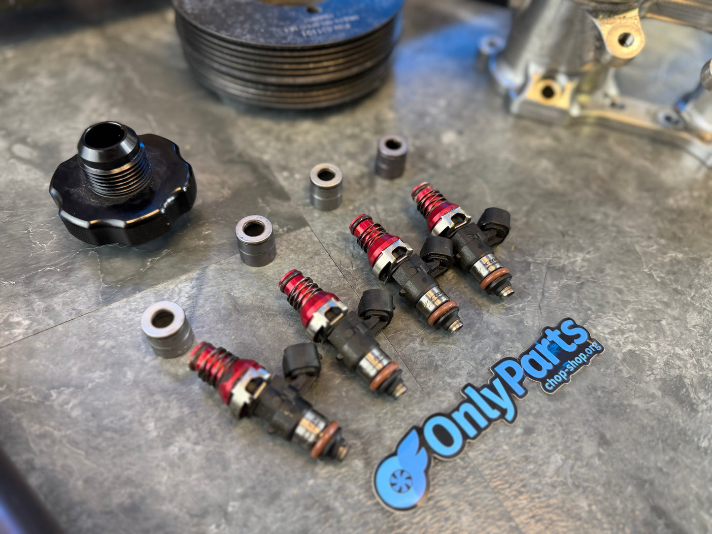 ID 2000 CC top feed fuel injectors Subaru STi & wrx injector dynamics e85