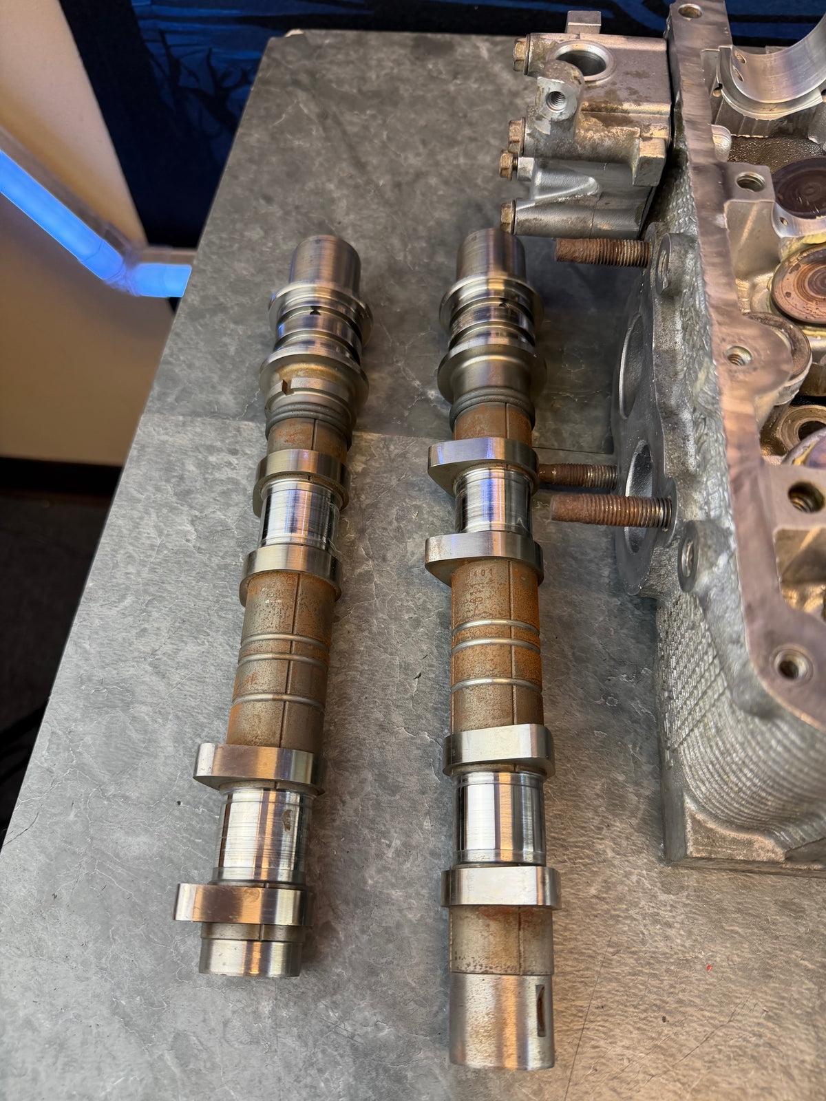 SUBARU STi 2008 - 2021 OEM W25 N25 dual avcs cylinder heads TESTED