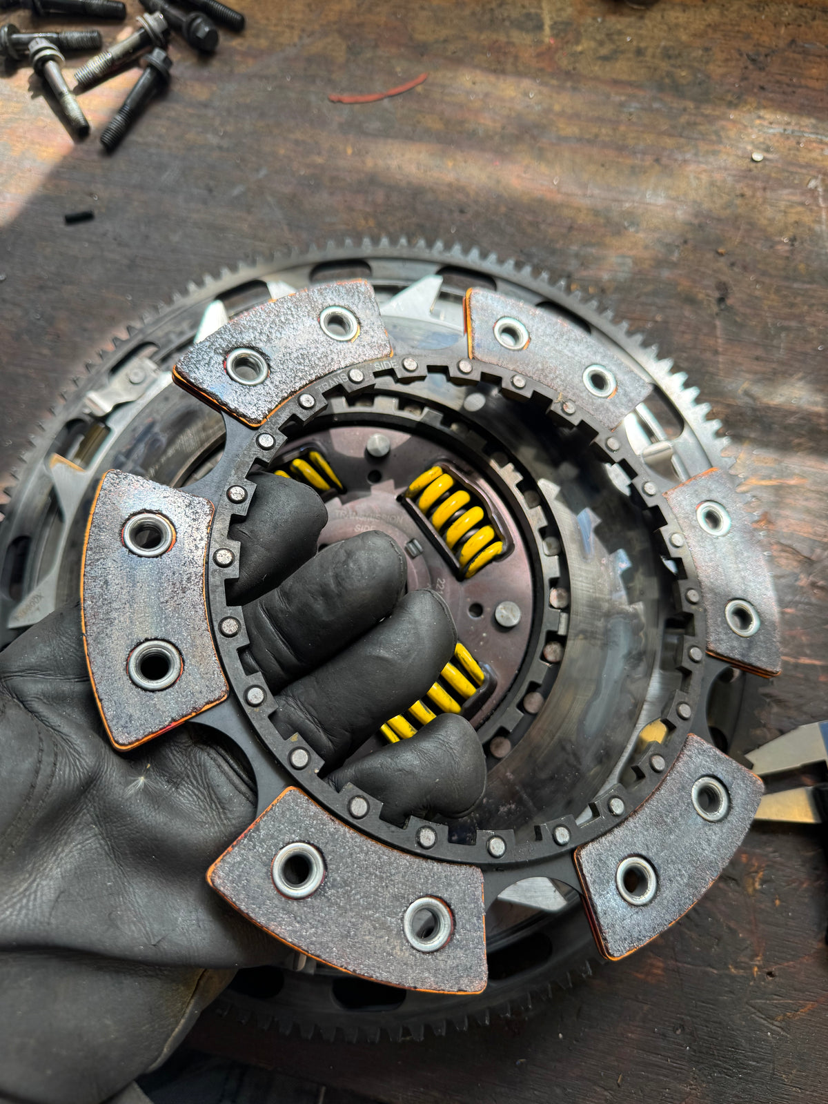 2004-2021 Subaru WRX STi ACT Mod-Twin 225 Extreme 6-Puck Sprung Street Clutch Kit Organic Disk With Monolock Collar