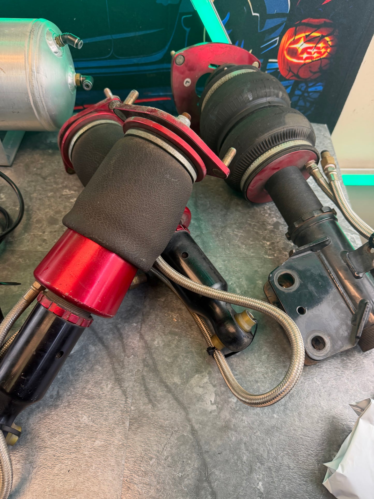AIR LIFT AIRRIDE air suspension kit 2008 - 2021 Subaru STi 15-21 wrx w: manifold & tank and compressor