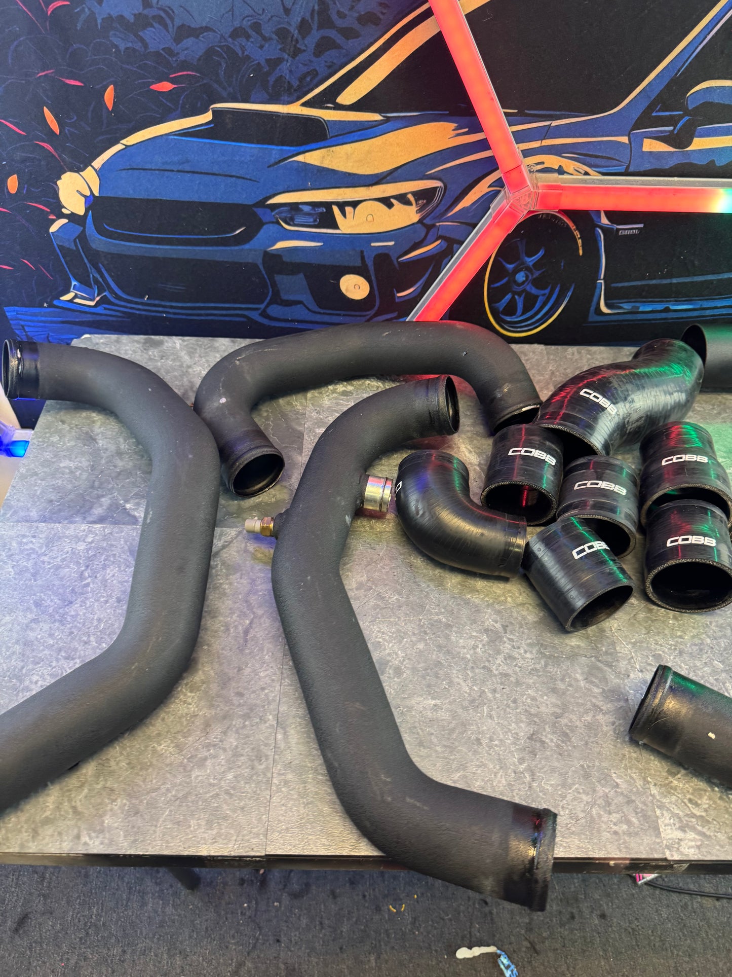 2015-2021 Subaru WRX STi Cobb Front Mount Intercooler Piping Kit