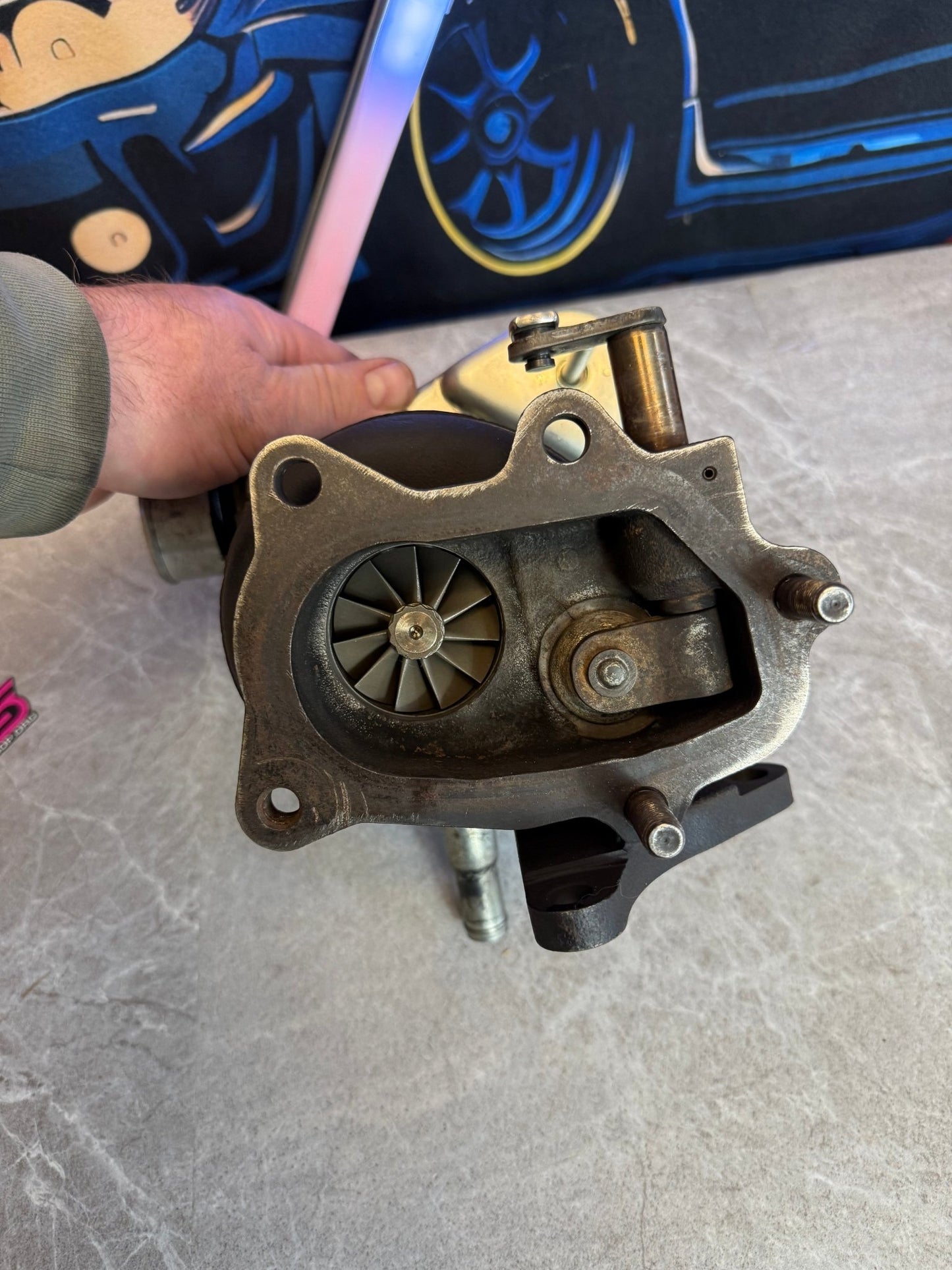 VF48 VF 48 Subaru STi & wrx turbo turbo charger billet compressor wheel IHI oem upgrade HCFI HILL COUNTRY FORCED INDUCTION