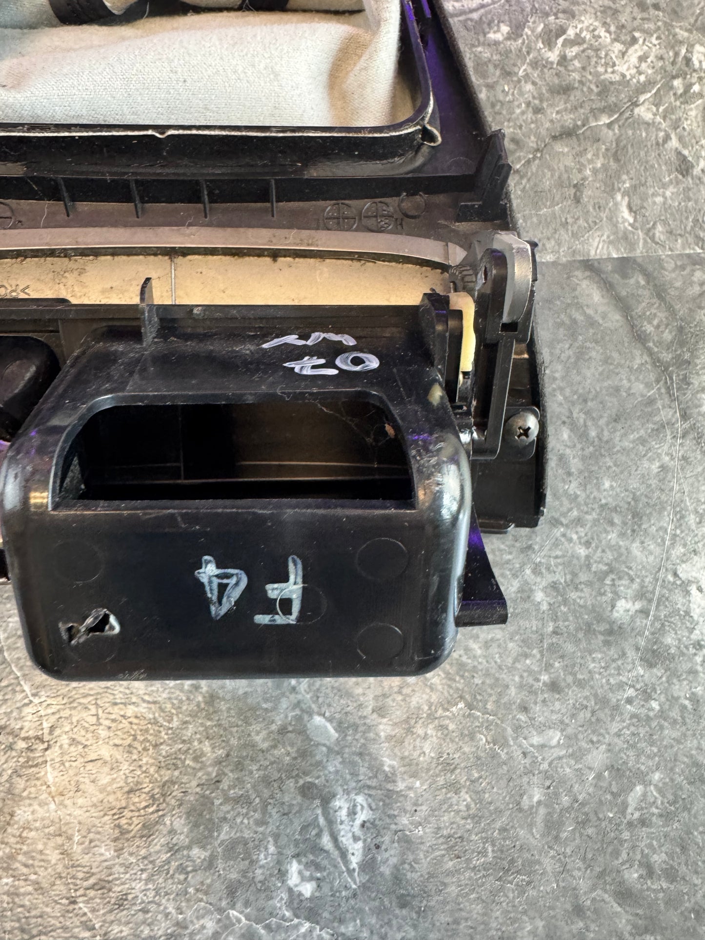 2005-2007 Subaru WRX OEM Center Console Shifter Trim Boot Bezel Surround Trim Manual Transmission