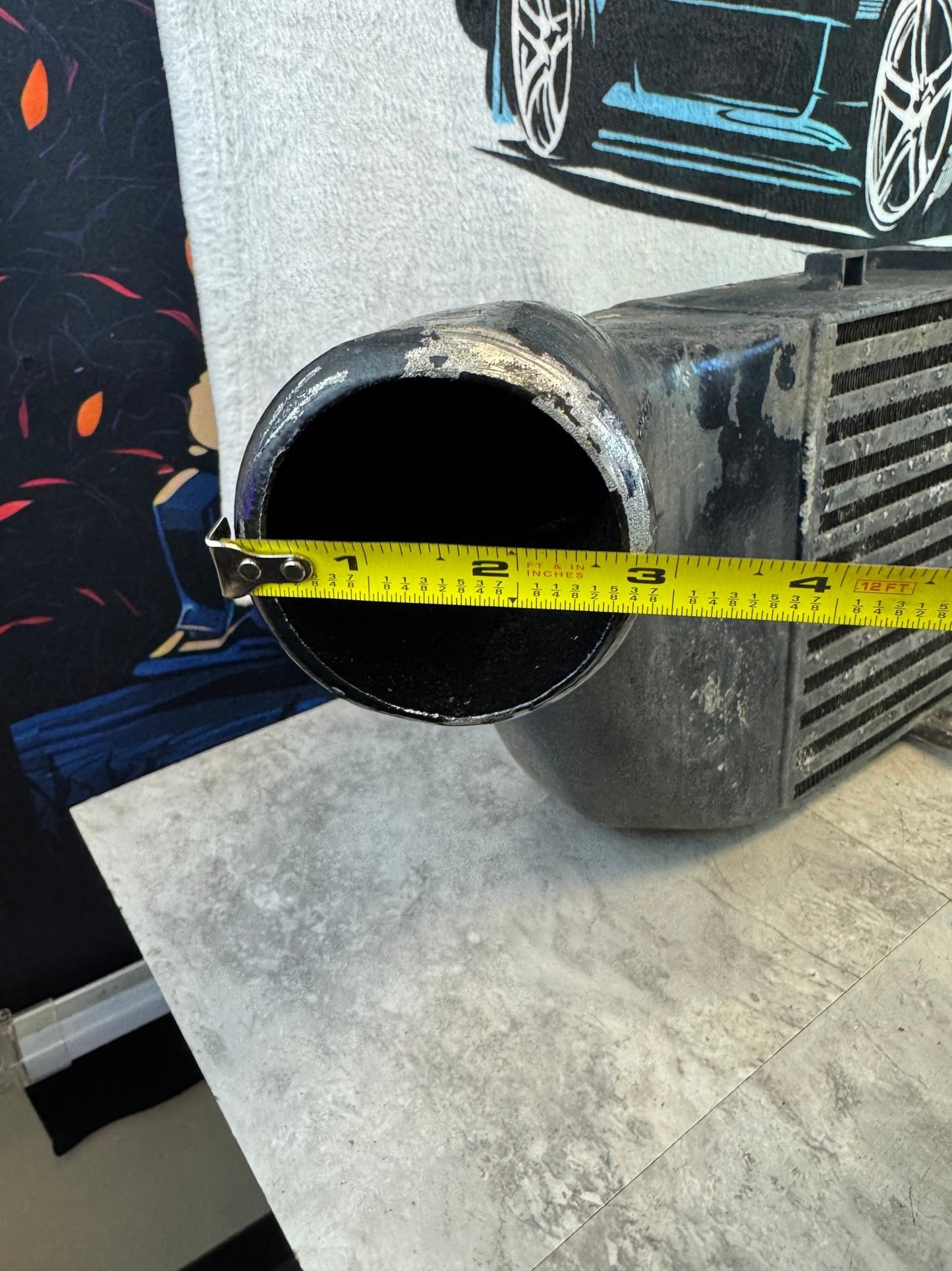 2002-2007 Subaru WRX STi Rare 4.5" APS Front Mount Intercooler Kit For Rotated Turbo P5