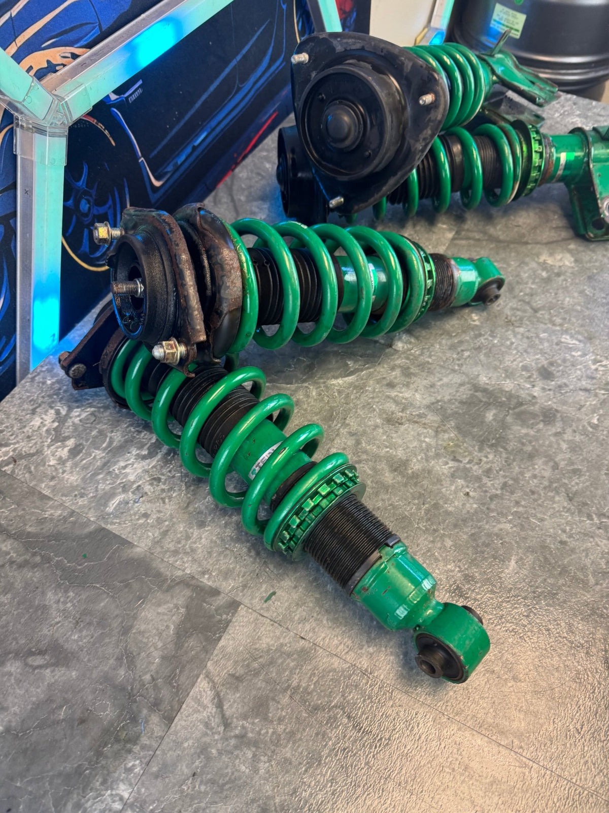 TEIN flex z adjustable coilover suspension 2015 to 2021 Subaru STi & wrx