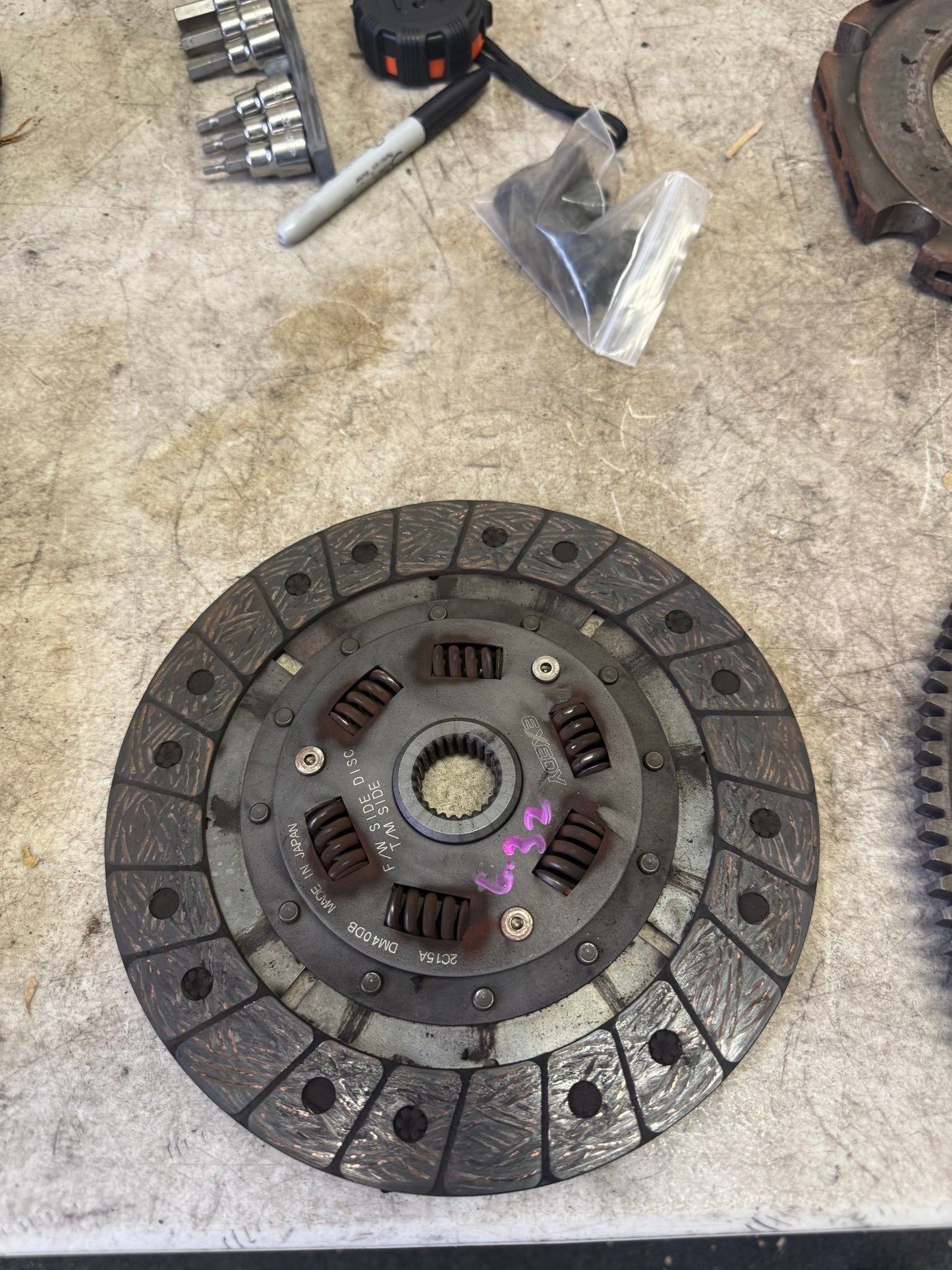EXEDY twin clutch kit 2004-2021 Subaru STi ( and swapped wrx) 6 speed stage 4 w/ flywheel