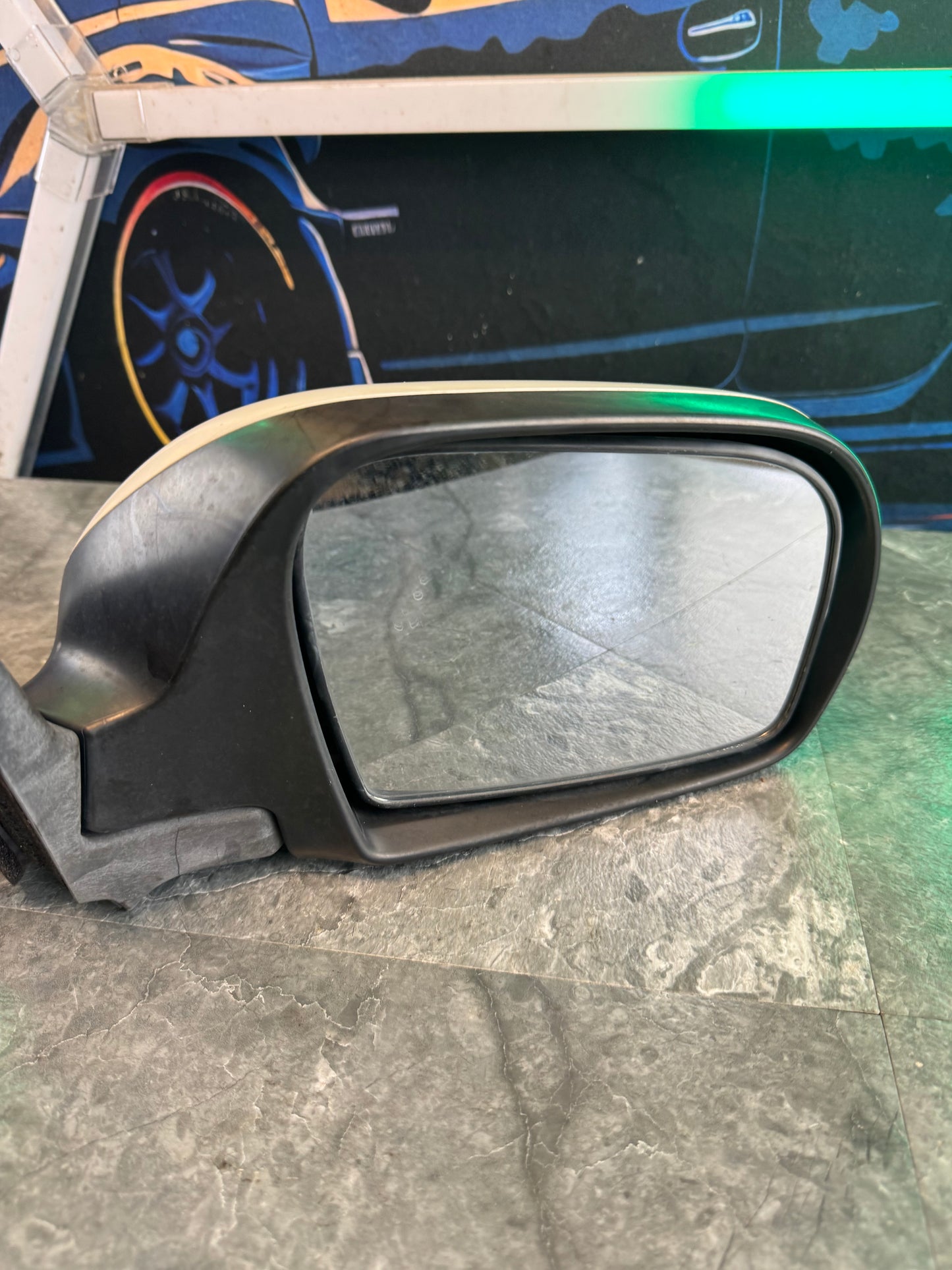 2008-2014 Subaru WRX OEM RH Passenger Side Mirror White