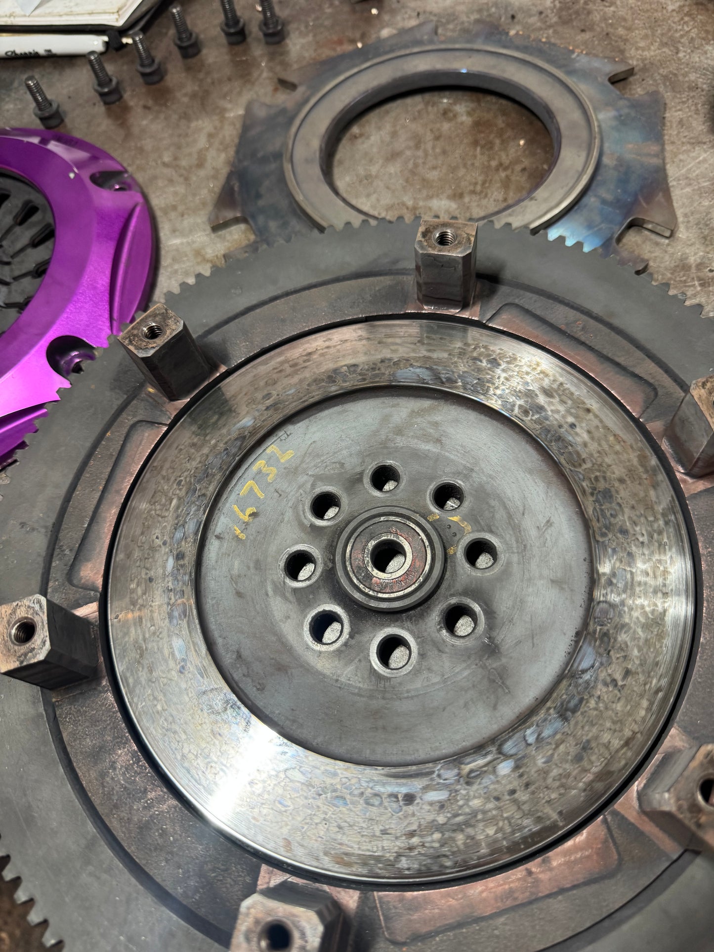EXEDY triple disc clutch kit w/ flywheel 04-21 Subaru STi 6 speed 900 + TQ ( like IAG )