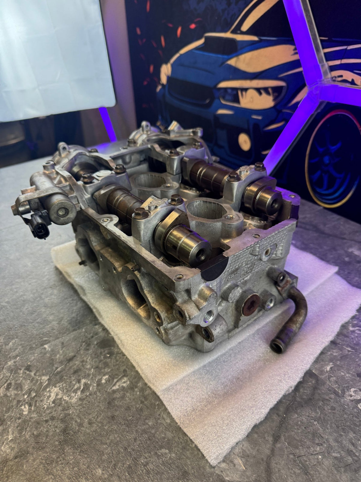 2004-2006 Subaru WRX STi OEM B25 SAVCS RH Side Right Side Head Assembly Refreshed Cut And Tested