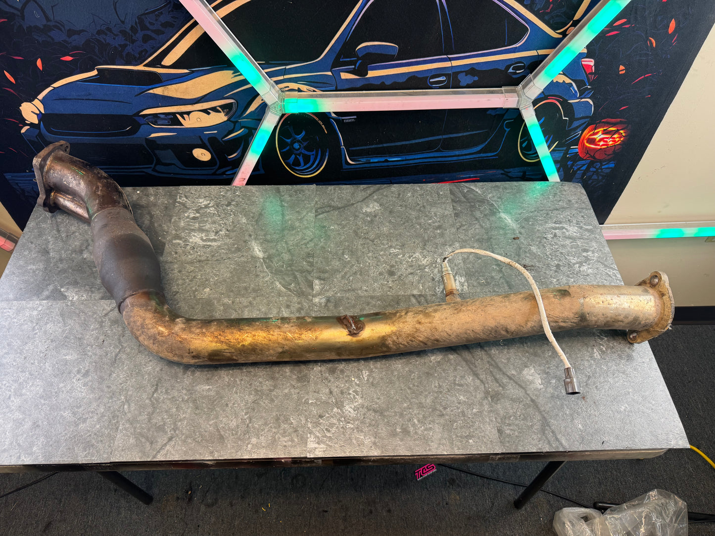 2008-2021 Subaru STi / 2008-2014 Subaru WRX Perrin High Flow Catted Downpipe Single Bung