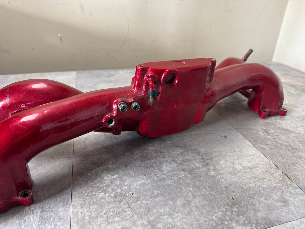 2002-2003 Subaru Impreza WRX Intake OEM Manifold Painted Red