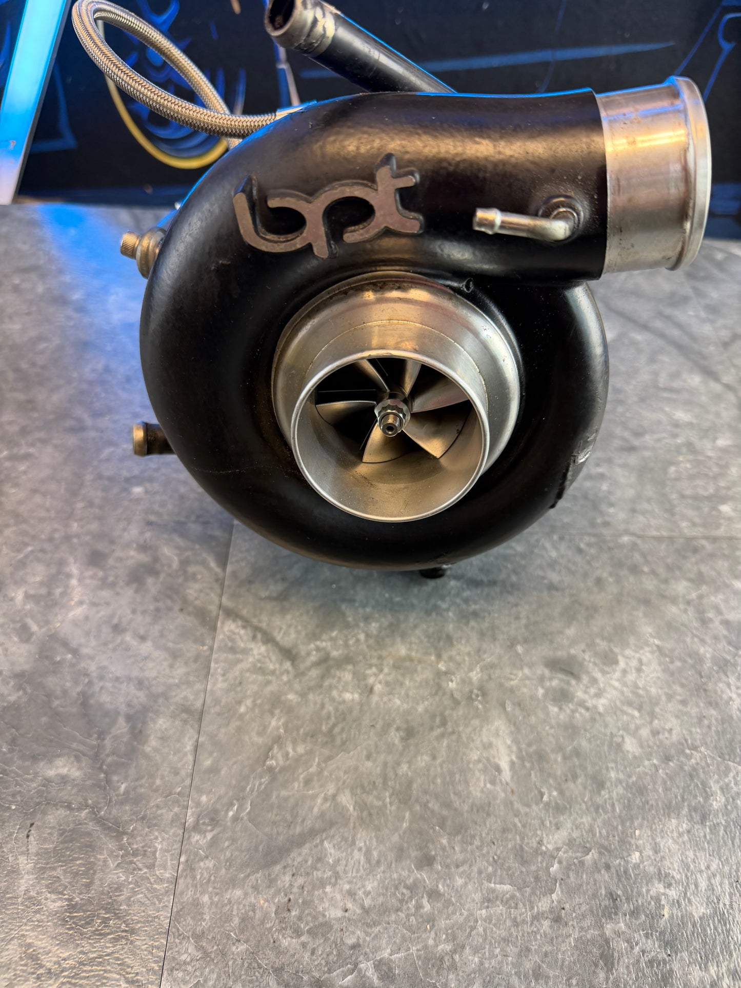 Blouch dom 2.5 xtr turbo “ polka pickle “ dominator ball bearing billet 490 hp Subaru STi & wrx