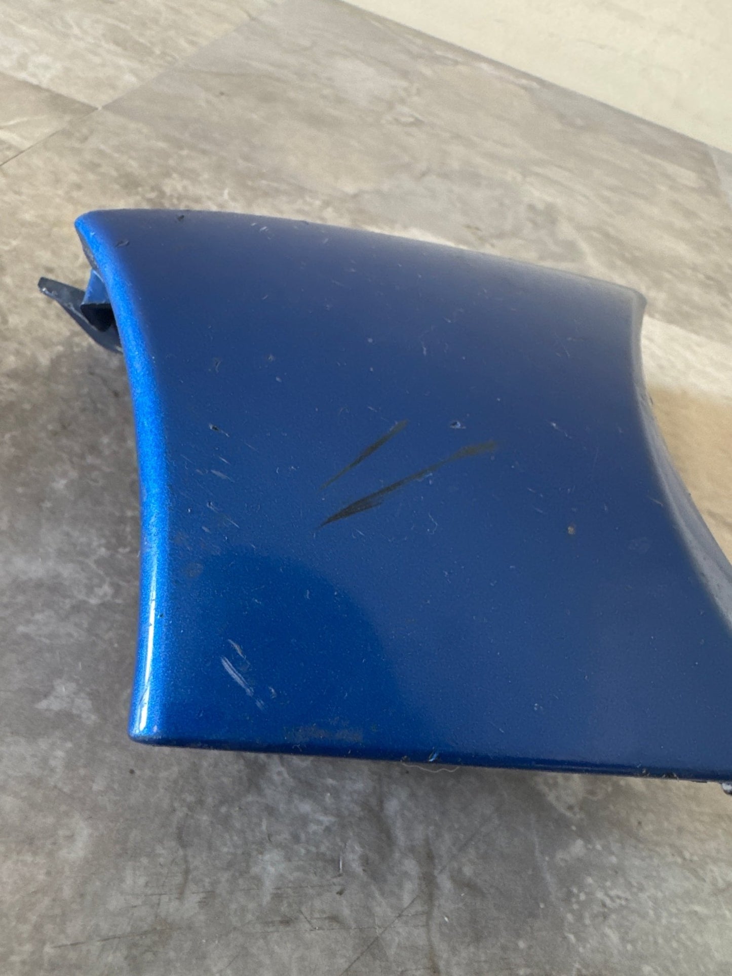 LH Grille Bumper Cover Corner 02-03 Subaru Impreza Outback WRX Blue WRB 57775FE010