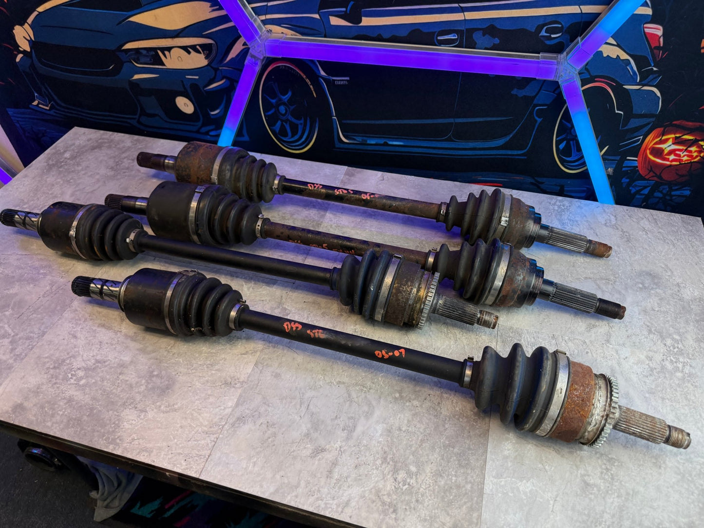 DSS Subaru STi driveshaft shop 800 hp axles axle front & rear 2005-2007 5x114 STi