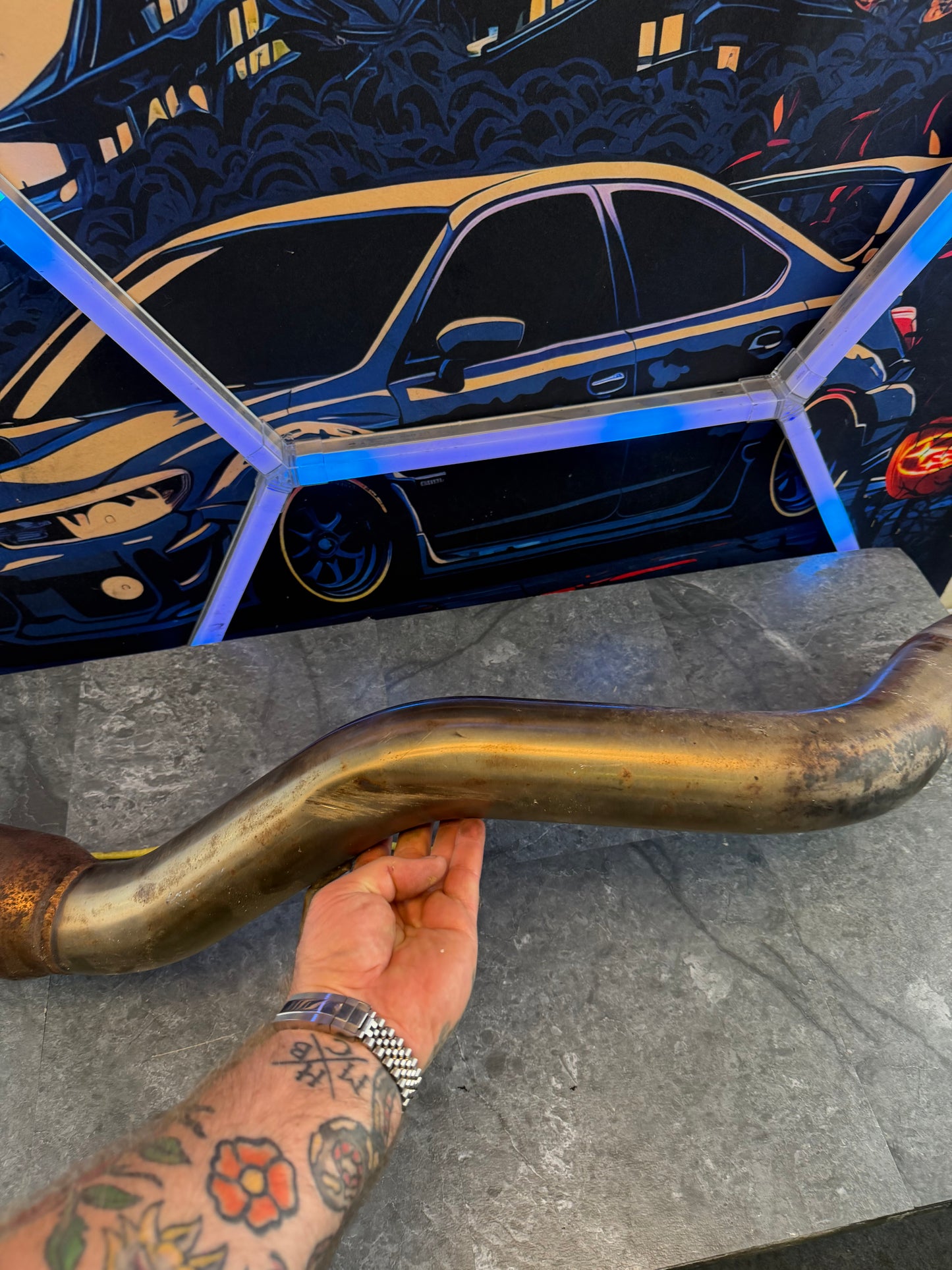 Cobb tuning v1 catted downpipe 2002 - 2007 Subaru wrx & 04-07 STi 2nd 02 bung