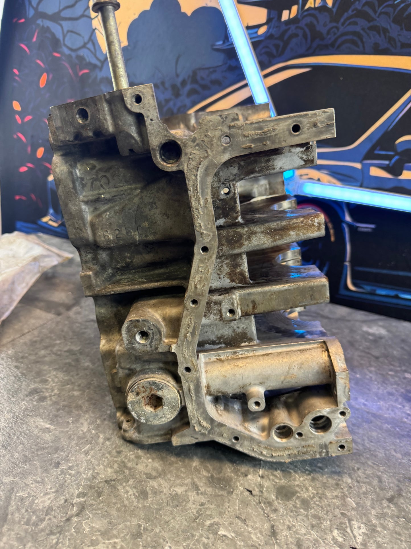 2004-2021 Subaru WRX & STi EJ255 EJ257 EJ 2.5L Engine Block Case Halves Short Block CORE Needs Work