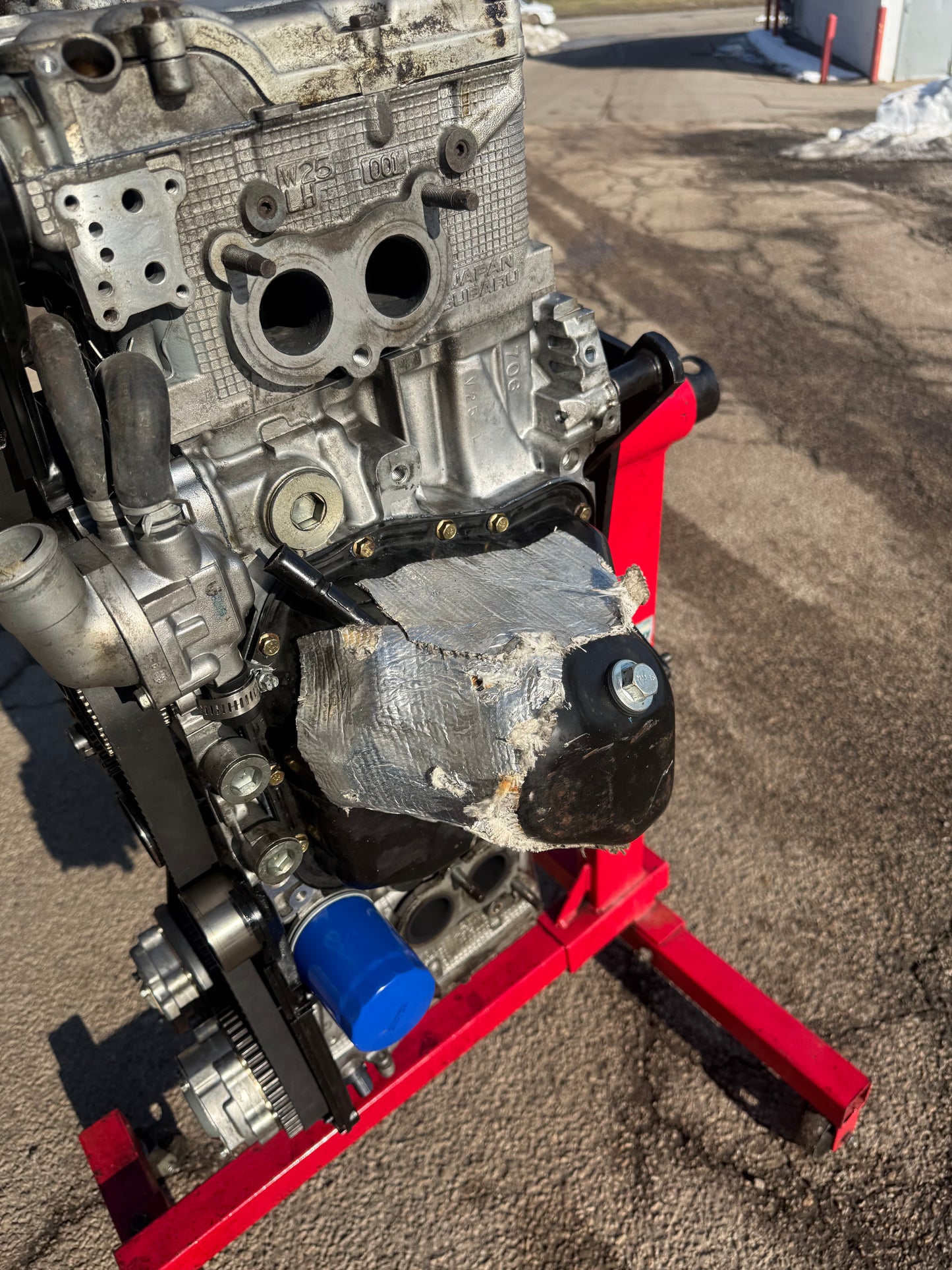 W25 EJ257 Subaru STi 2008 - 2021 dual avcs engine boxer motor longblock w/ arp head studs & oem head gaskets