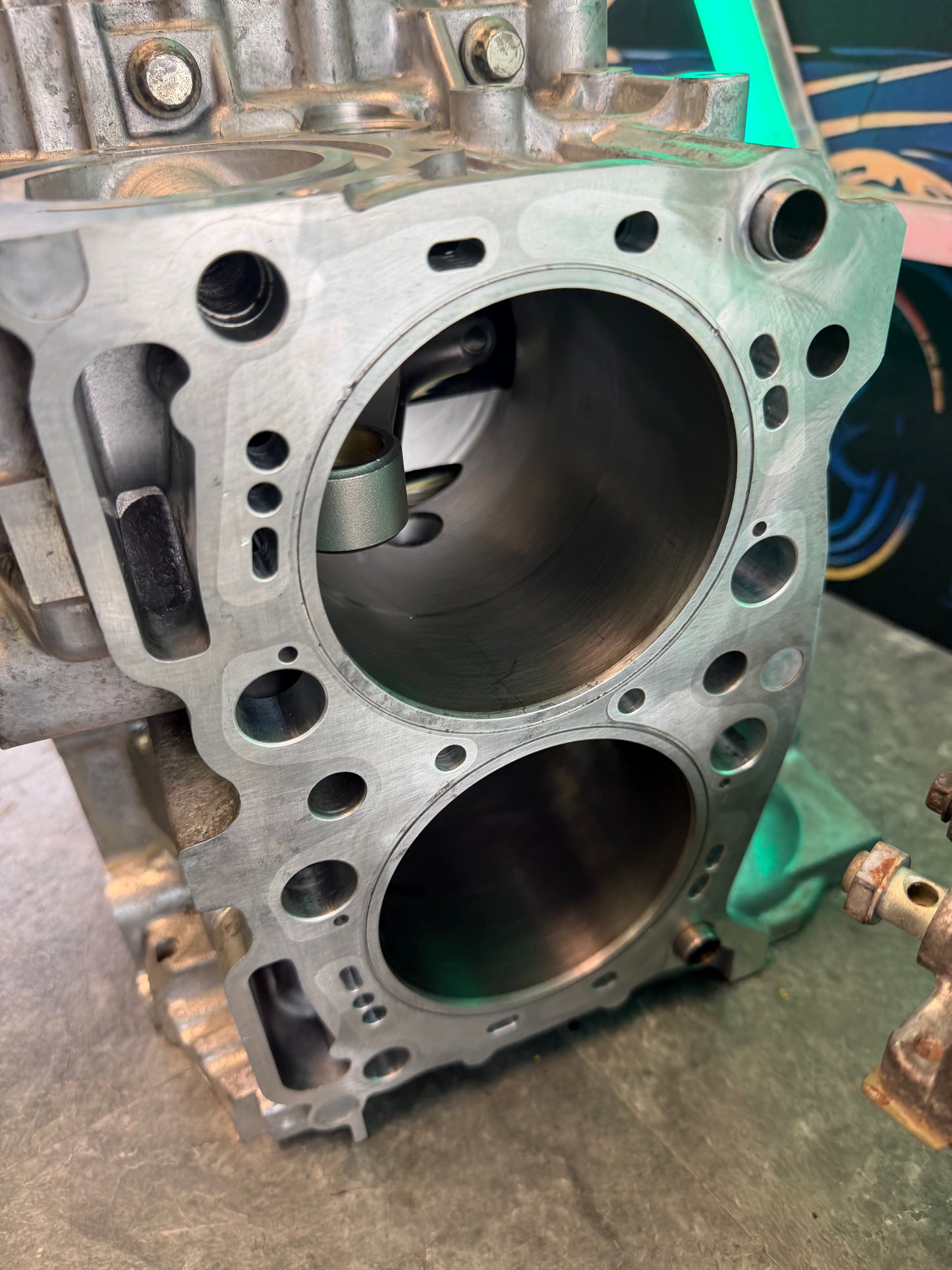 IAG “ Trojan “ EJ257 closed deck built & forged short block engine Subaru STi 1/2” drilled Manley ARP wrx 750 950