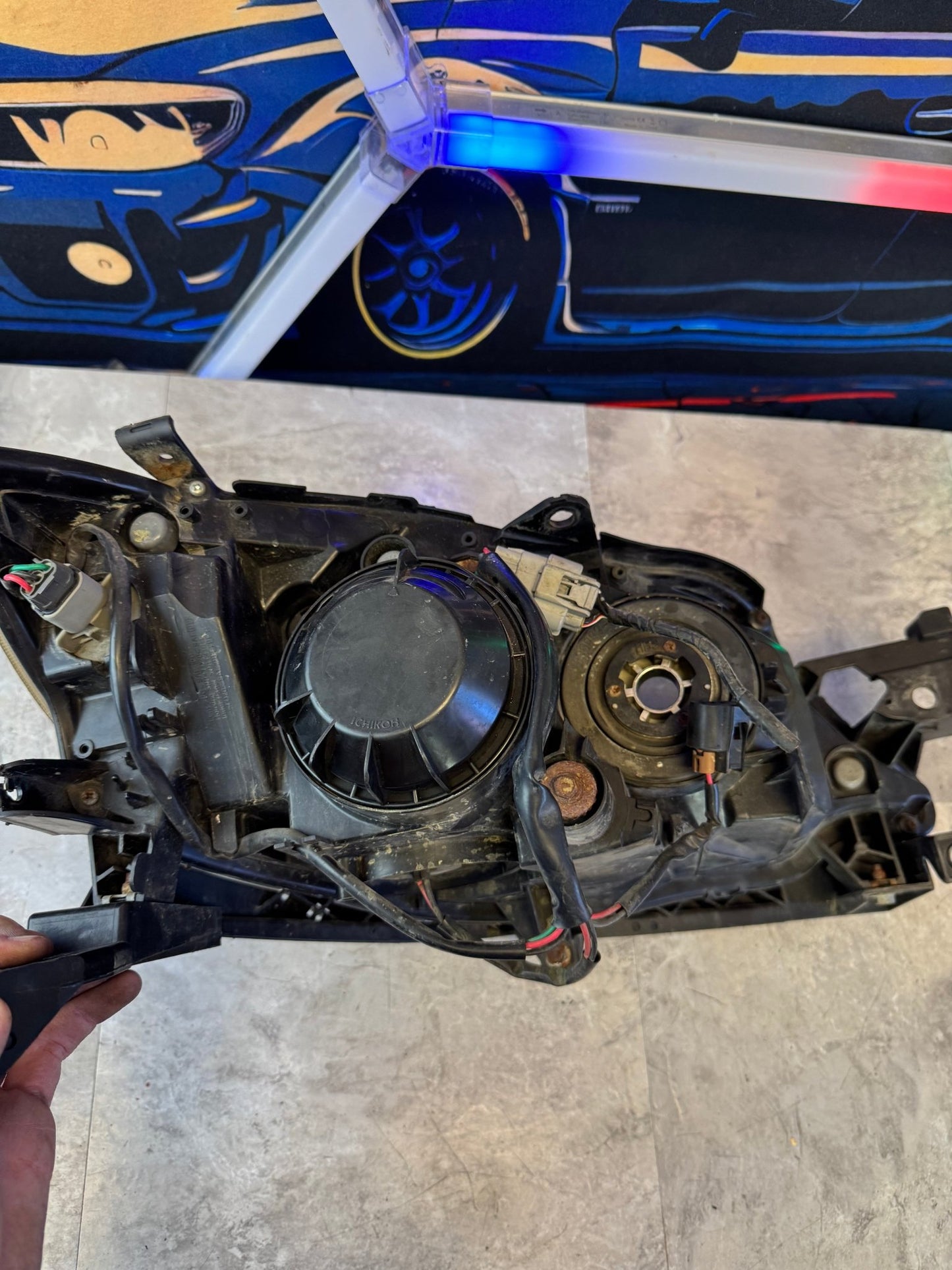 Subaru OEM 08-14 Subaru Impreza WRX LH Driver Side Headlight Assembly NON HID