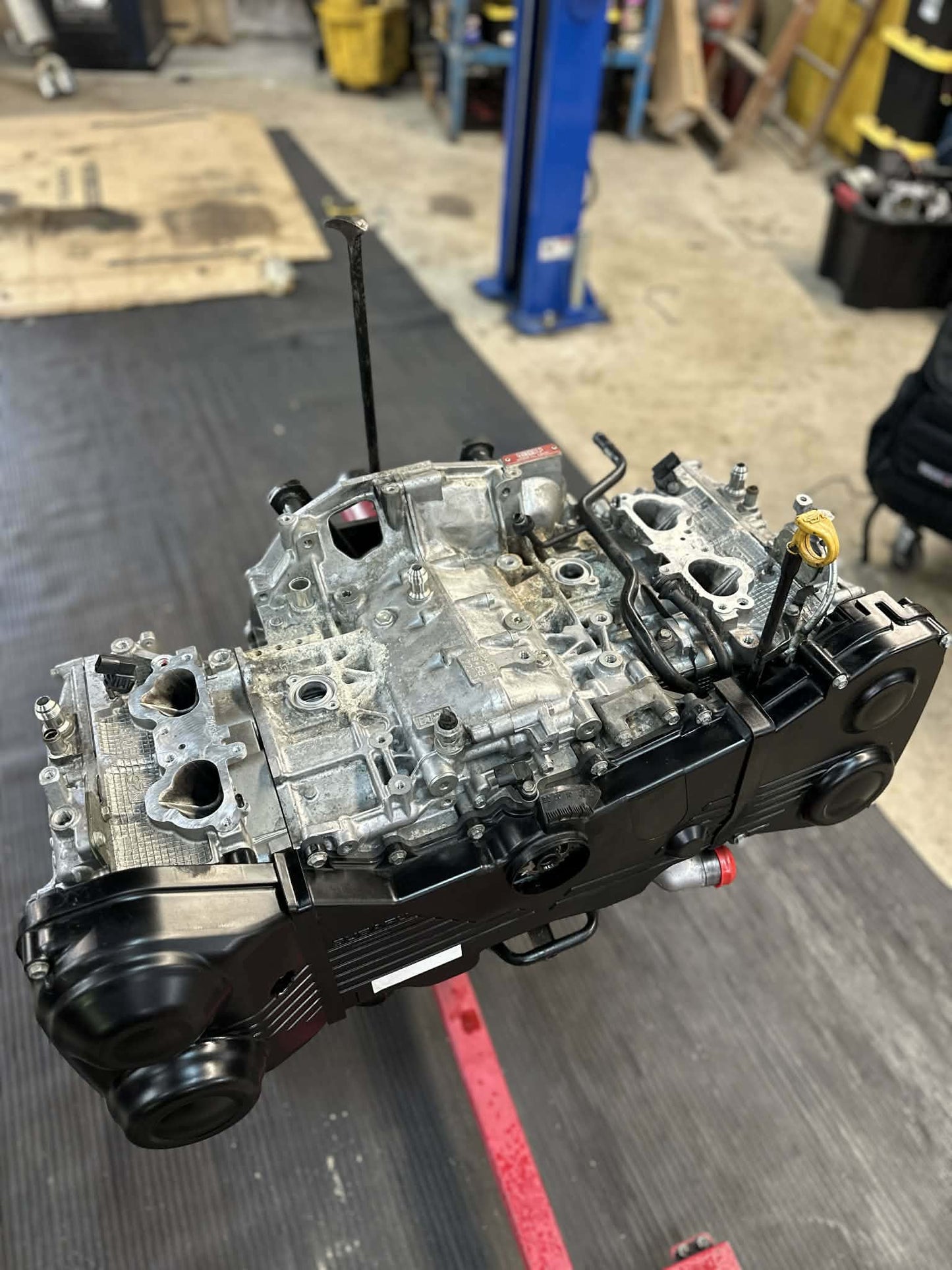 IAG “ 950 “ EJ257 closed deck & forged Subaru STi DAVCS engine long block w/ 750 cammed & cnc pocket ported heads