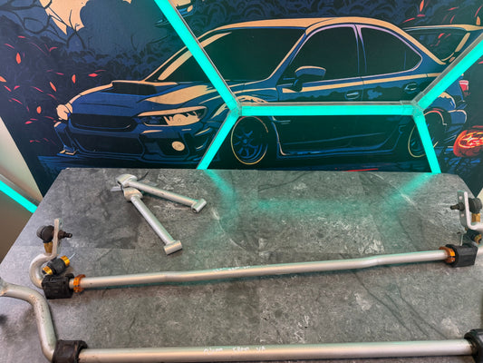 WHITELINE front and rear sway bars 2015 - 2021 STi 22 mm & 26 MM w/ end links NICE SHAPE