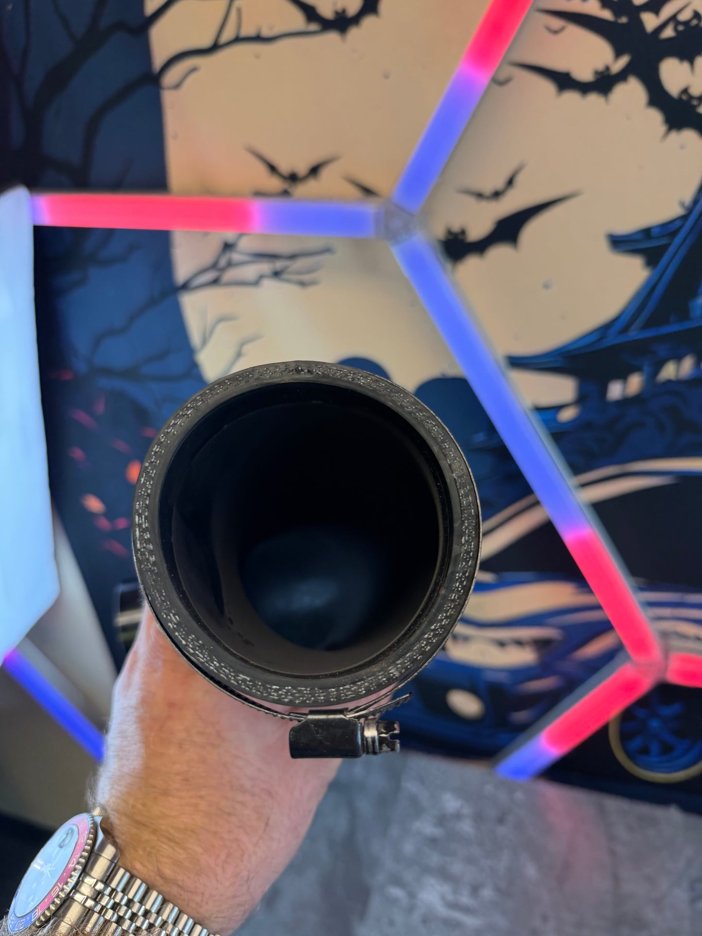 TORQUE SOLUTION 3” silicone inlet SUBARU STi & WRX EJ257 ( for use with blouch 3” turbos )