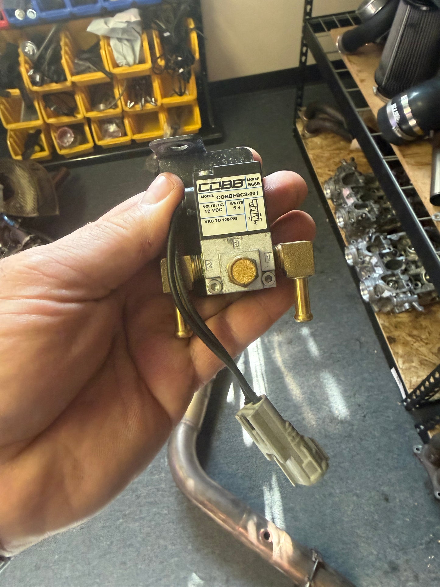 COBB TUNING EBCS 2015 - 2021 Subaru STi ej257 electronic boost control solenoid