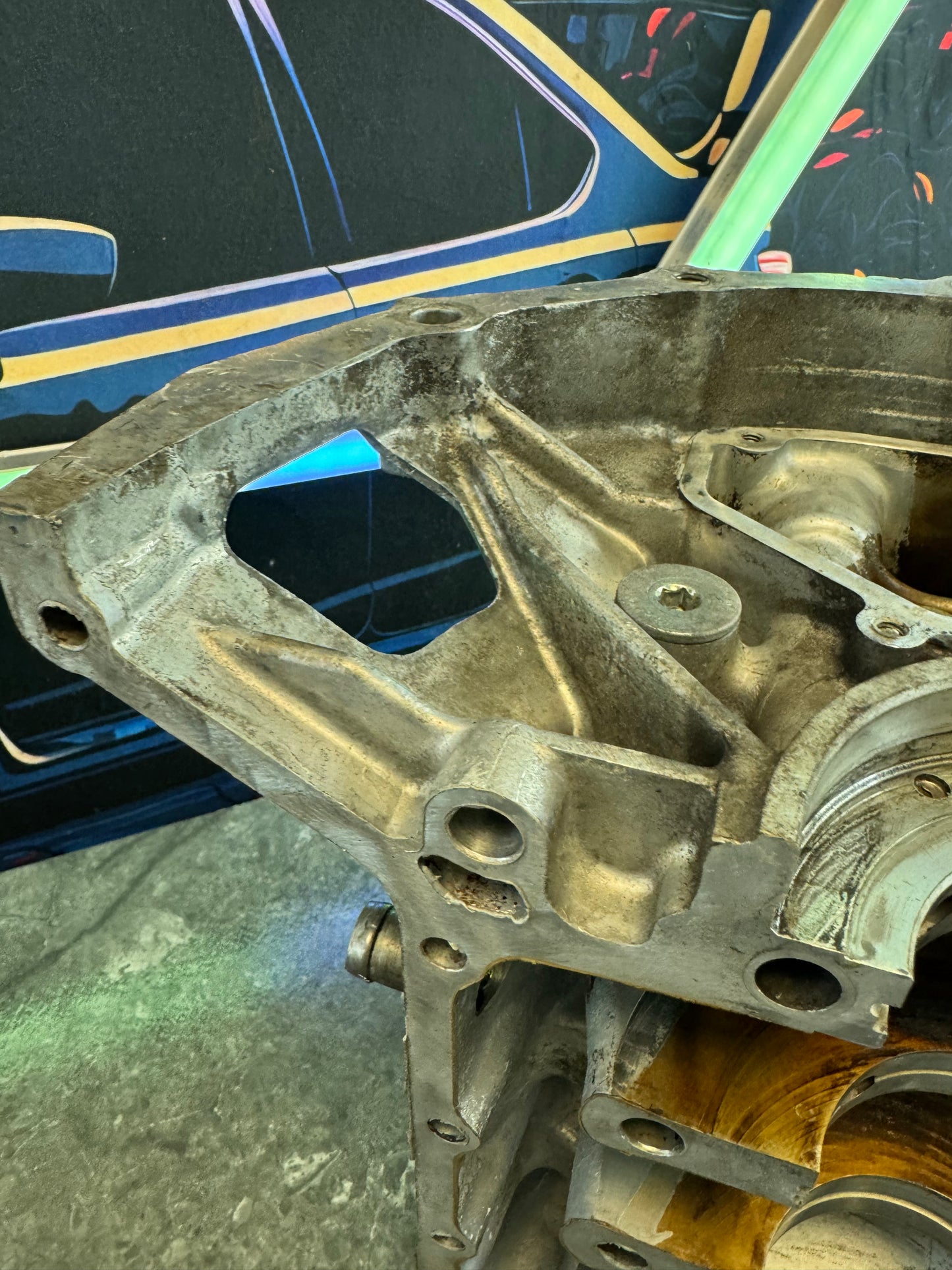 2004-2021 Subaru WRX & STi EJ255 EJ257 EJ 2.5L Engine Block Case Halves Short Block CORE Needs Work