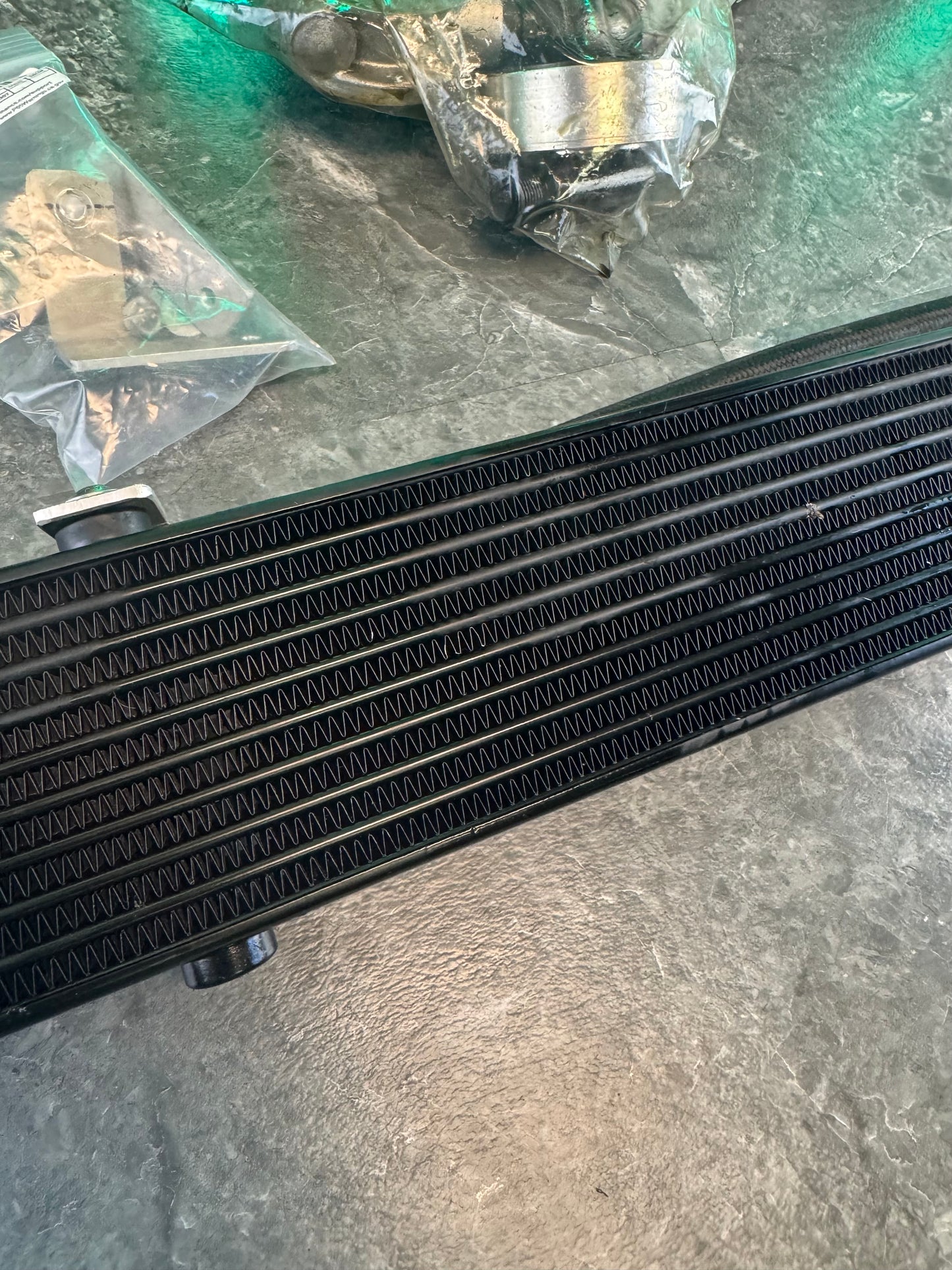 2015-2021 Subaru WRX STi Setrab Oil Cooler Kit Sandwich Plate And Brackets