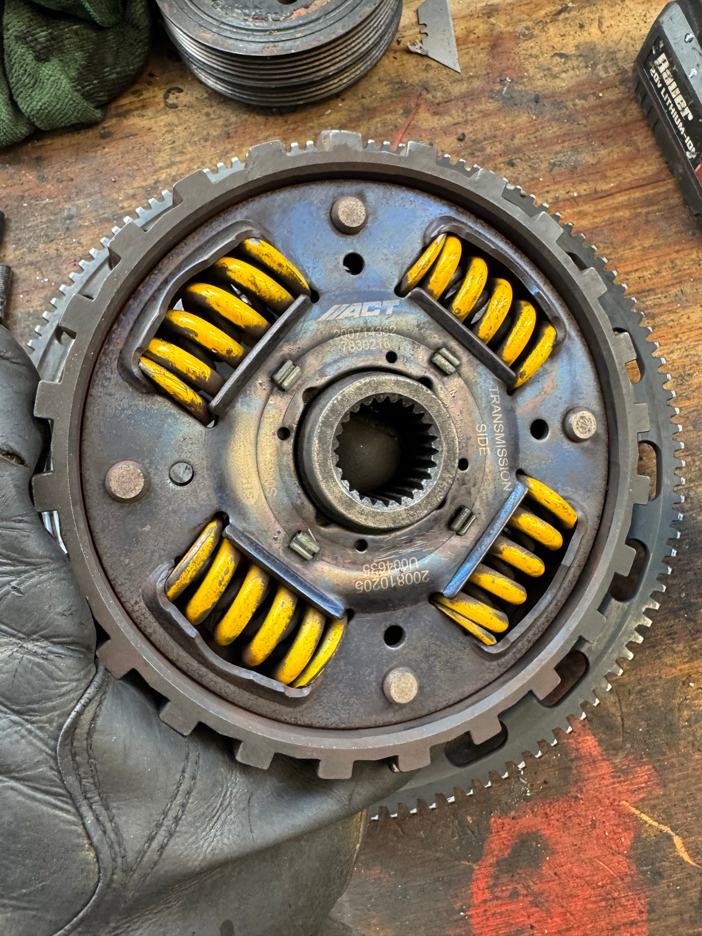 2004-2021 Subaru WRX STi ACT Mod-Twin 225 Extreme Sprung Street Clutch Kit Organic Disk