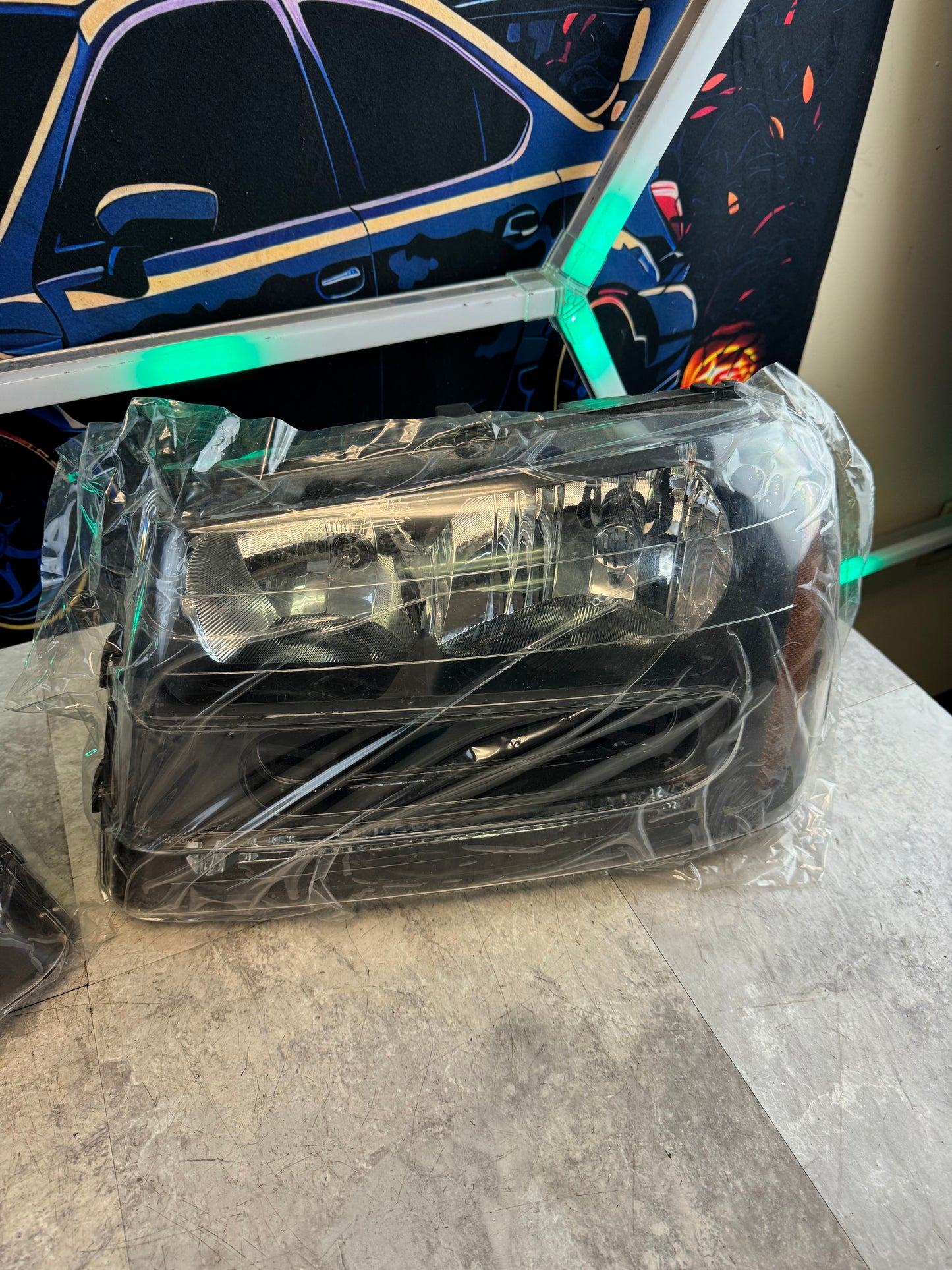 2002-2009 Chevrolet Trailblazer Brand New Aftermarket Headlight Assembly Pair Kit B2