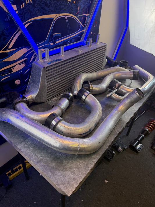 TURBO XS front mount intercooler kit 2002-2007 wrx & 2004-2007 Subaru STi FMIC