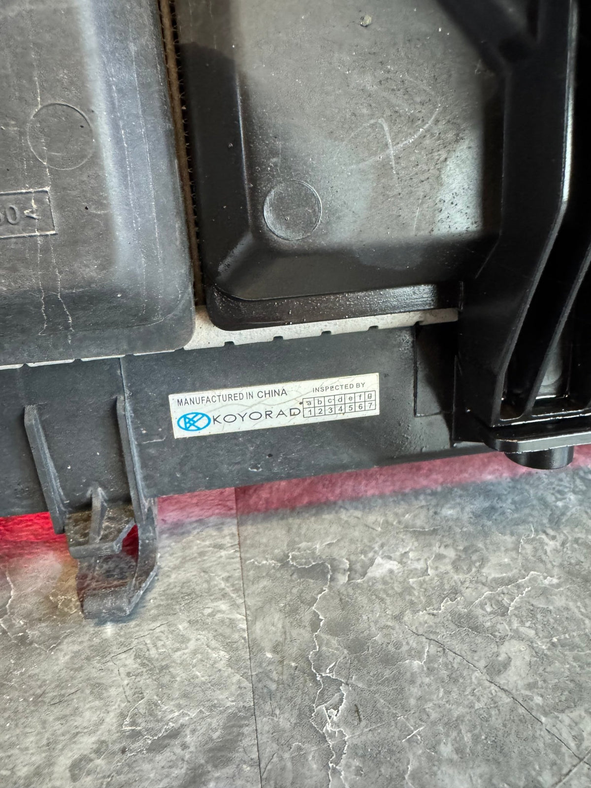 2008-2014 Subaru Impreza WRX STi OE Koyorad Radiator Cooling Assembly With Fans And Shroud