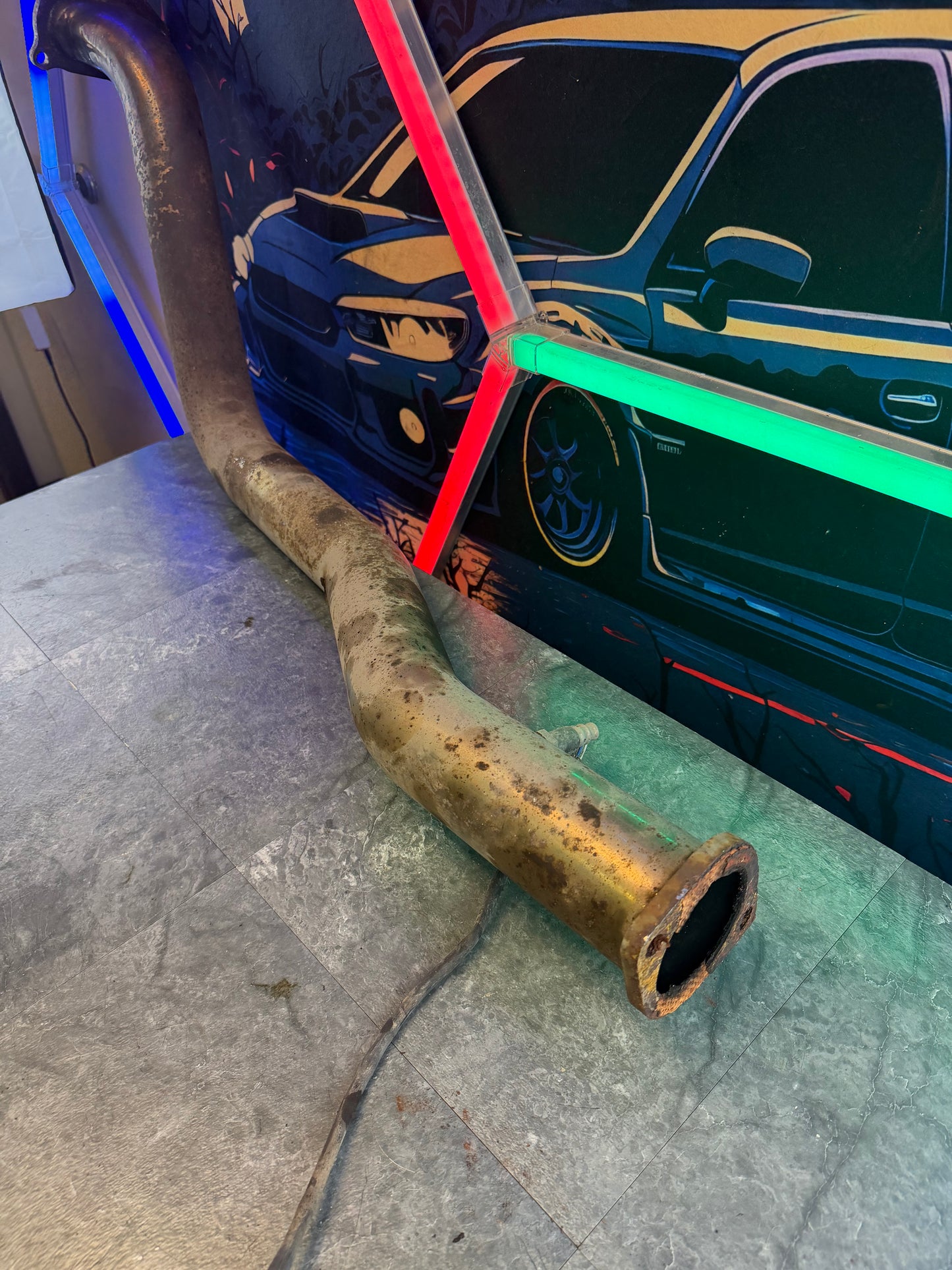 2002 - 2007 Subaru wrx and 2004 - 2007 STi catless 3” bellmouth downpipe exhaust