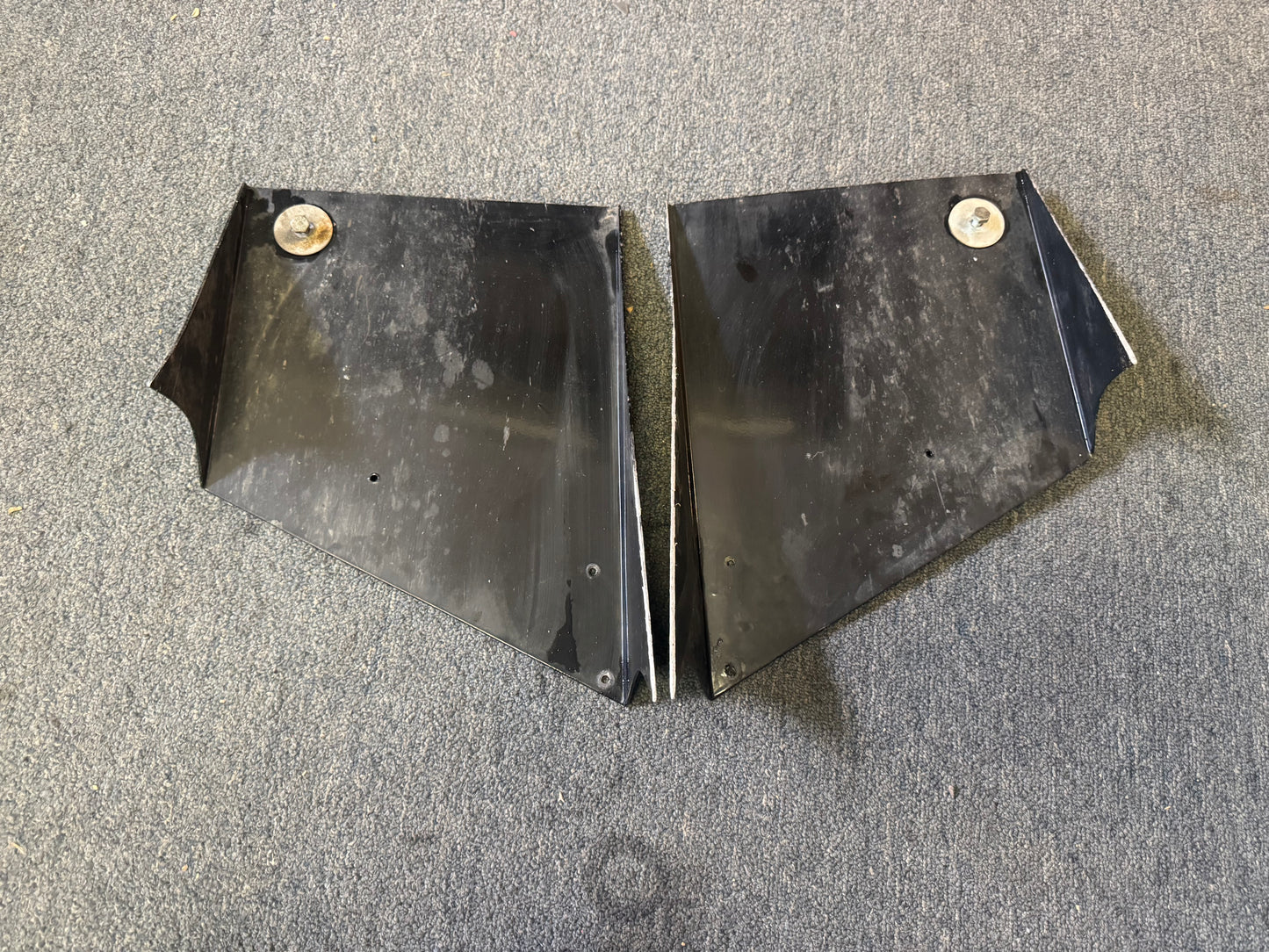 2008-2014 Subaru WRX STi Strafe Design Rear Diffuser Driver And Passenger Side Pieces