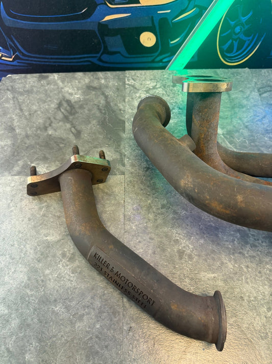 KILLER B Motorsport HOLY HEADER Subaru STi & wrx ELH v band w/ up pipe