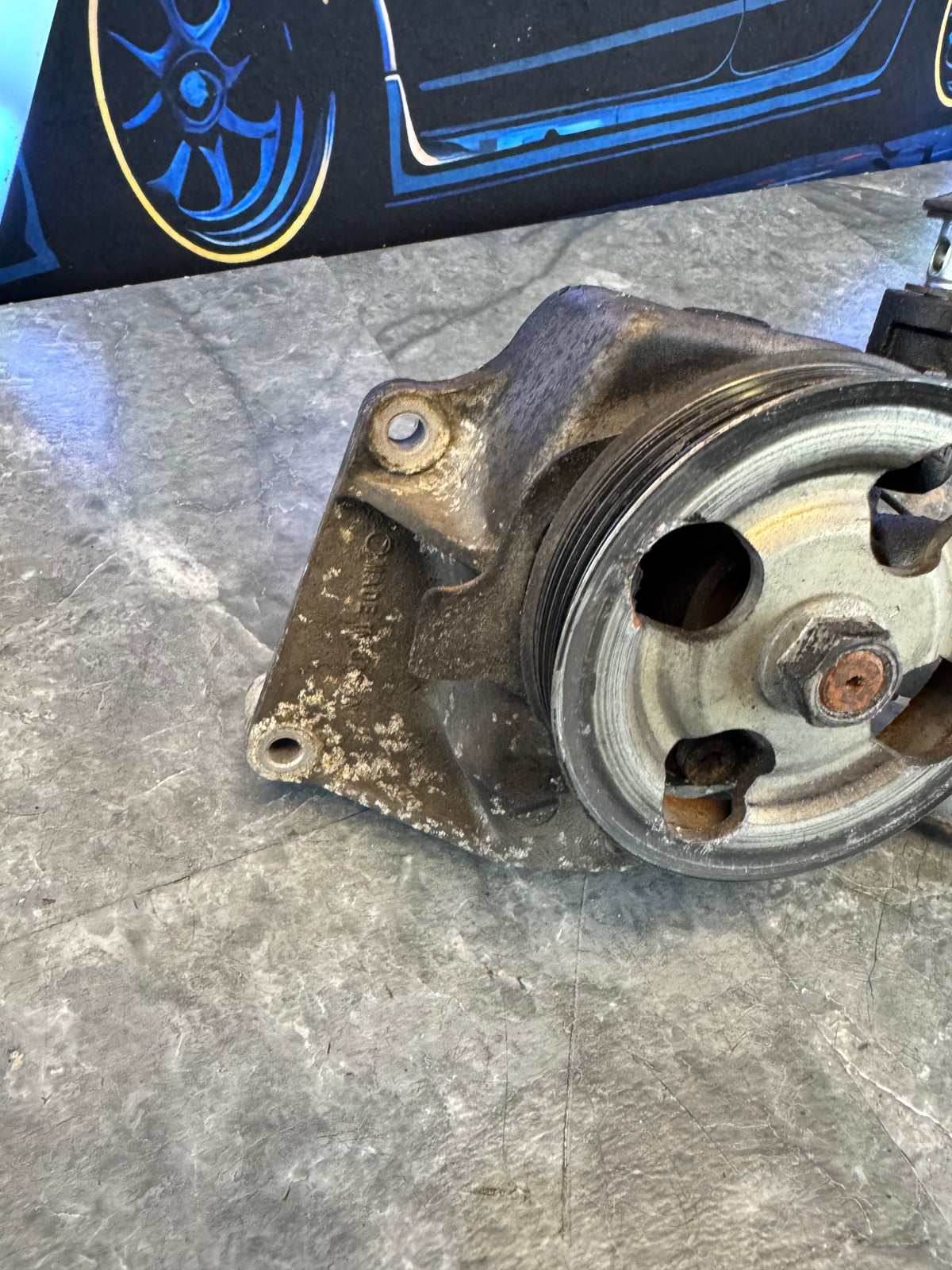 2008-2021 Subaru Impreza WRX STi OEM Power Steering Pump with Mount