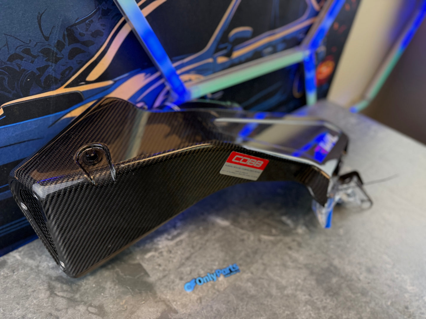 COBB REDLINE CF 15-21 Subaru STi air intake EJ257 carbon fiber w/ after maf hose RAM AIR type RA