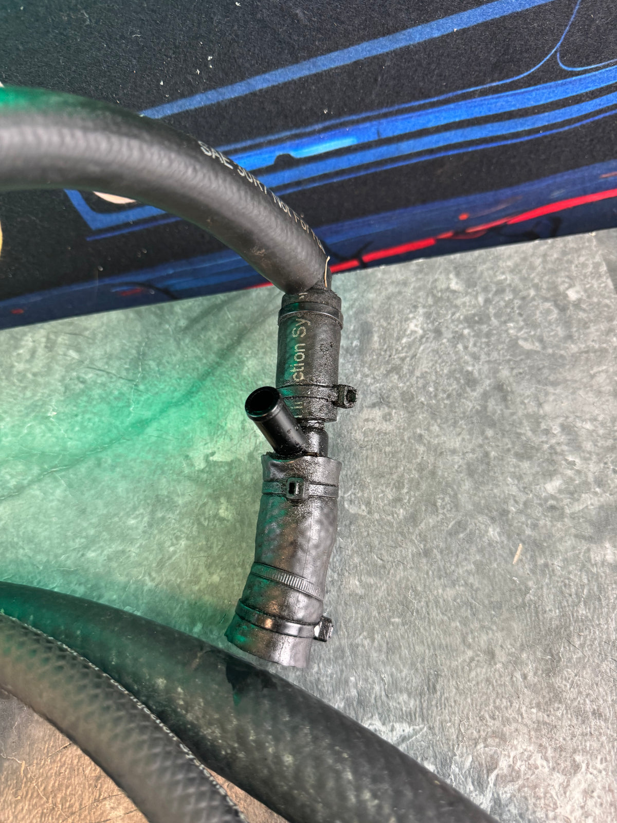 2008-2021 Subaru WRX STi IAG Comp Competition V2 AOS Air Oil Separator For Subaru With Mount Gray