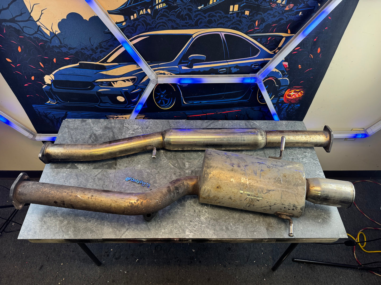 2004-2007 Subaru WRX STi APS Catback Exhaust System Catless