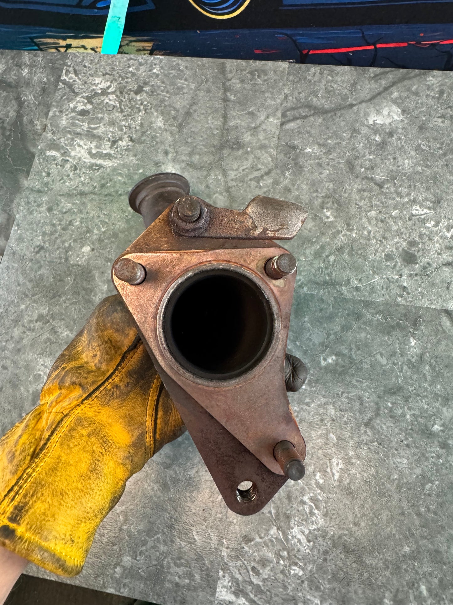 2004-2021 Subaru WRX STi Killer B V-Band Up Pipe Damaged