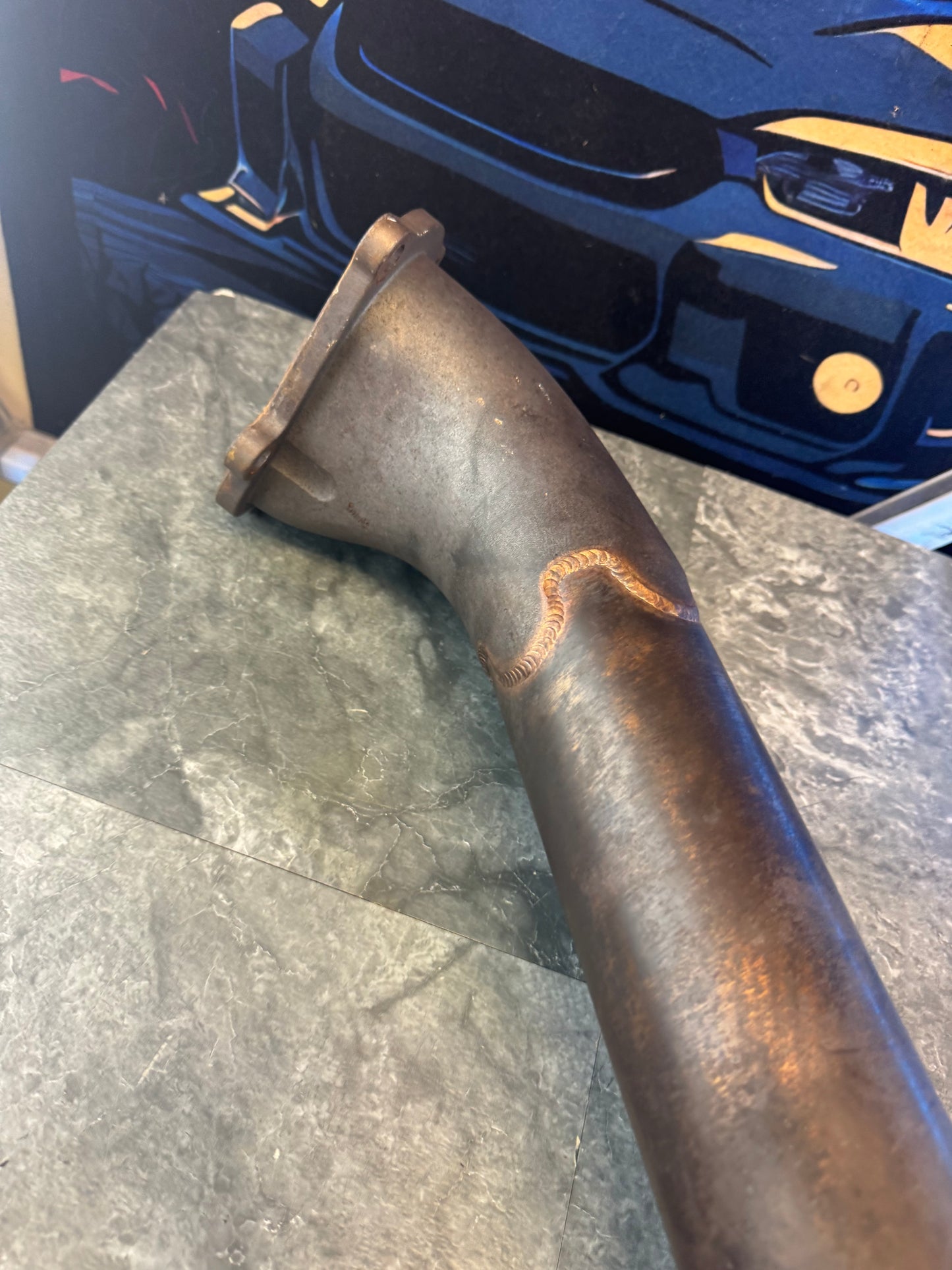 2008-2014 Subaru WRX STi Cobb Tuning GESi 3-Inch High Flow Catted Dual Bung Downpipe