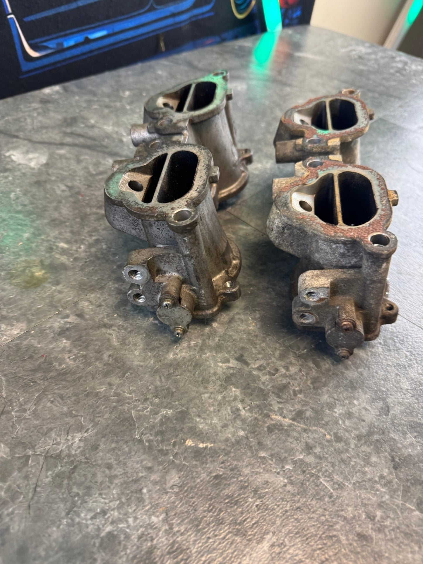 2002-2007 Subaru Impreza WRX STi OEM Engine Intake Manifold TGV Assembly Tumble Generator Valve Deletes Top Feed