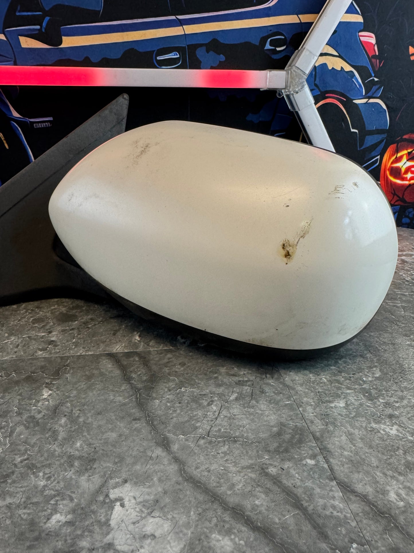 2008-2014 Subaru WRX OEM LH Driver Side Mirror White
