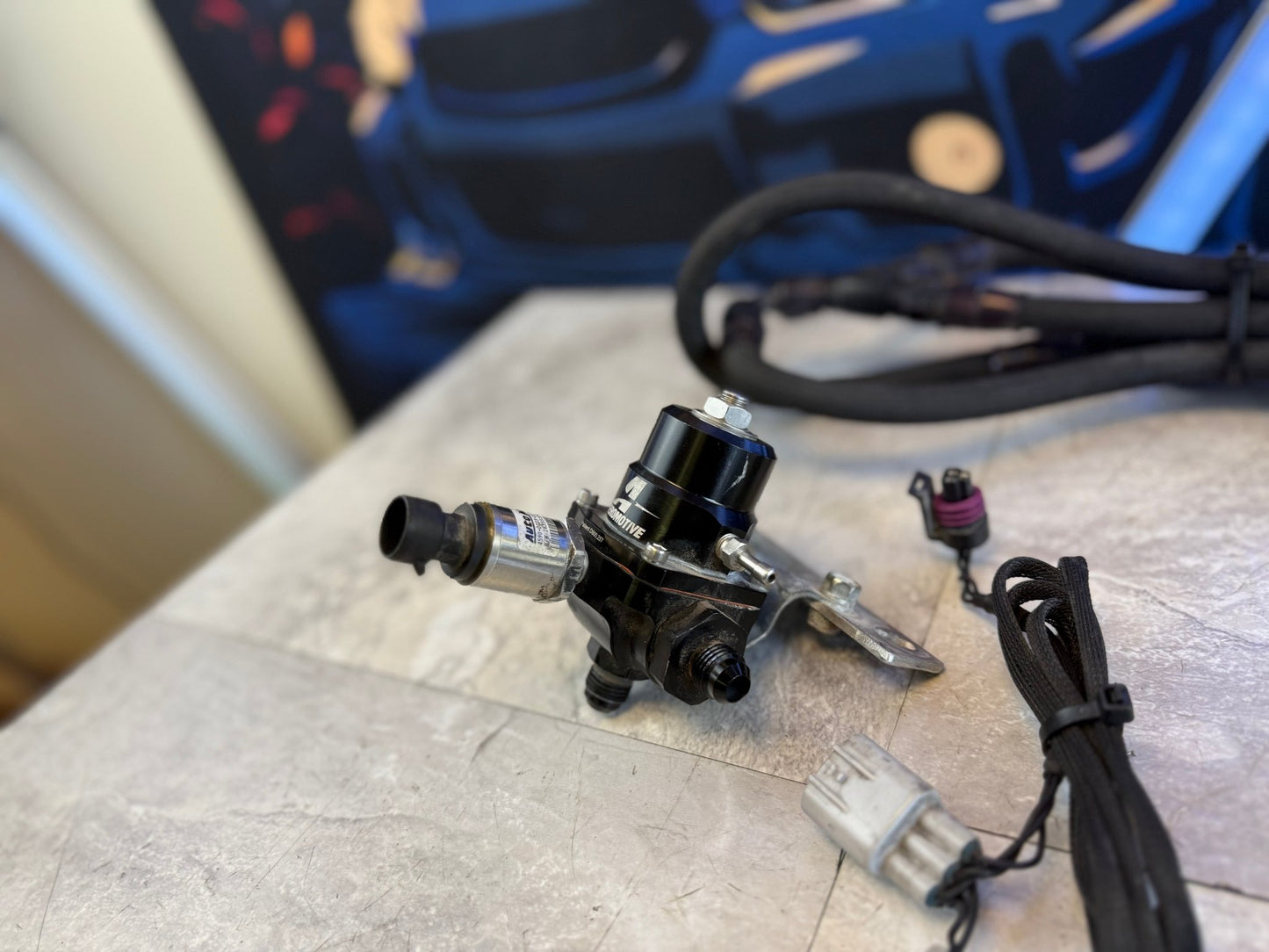 Cobb flex fuel kit PRE GREENSPEED 08-21 Subaru STi 08-14 wrx w/ radium rails / dampners & lines & areomotive FPR