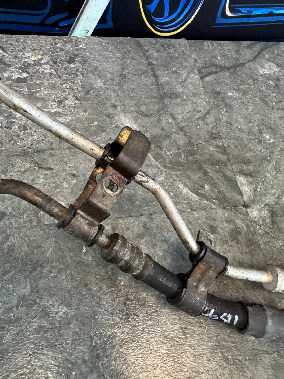 2004-2007 Subaru Impreza WRX STi Power Steering Rack & Pinion High Pressure Lines Hoses